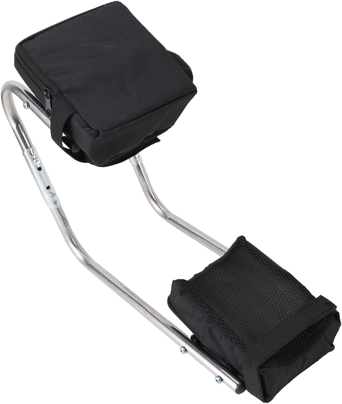 Garden Seat and Kneeler, Stainless Steel Folding Knee Seat Gardening Tool Ergonomic Ankle Support Multifunctional Knee Seat Leg Brace, Gardening Gifts for Parents and Loved Ones image number 6