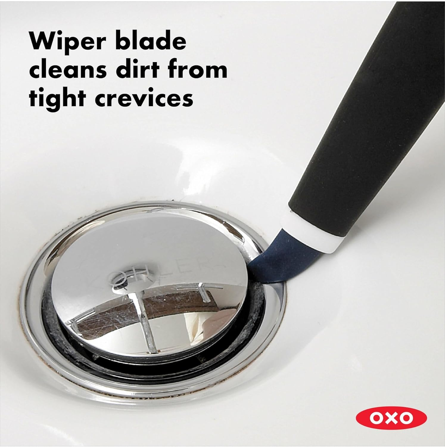 OXO Softworks Deep Clean White Brush Set image number 3