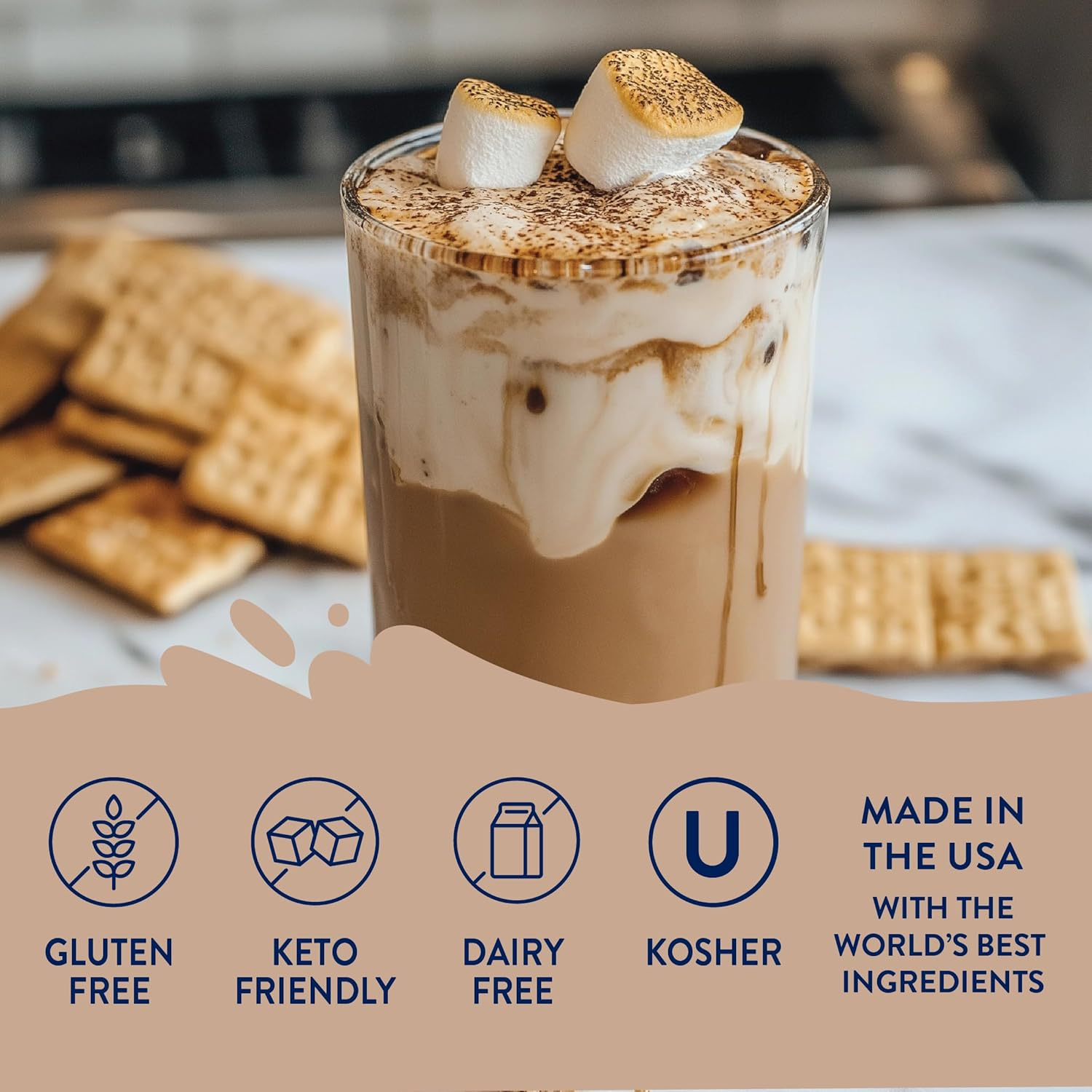 Jordans Skinny Syrup - S'Mores - 750Ml image number 2