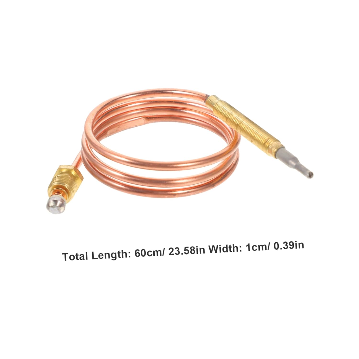 Thermocouple for BBQ Grill and Gas Fireplace Replacement 600Mm Probe Sensor for Oven and Stove Temperature Measurement Universal High-Precision Thermocouple image number 1