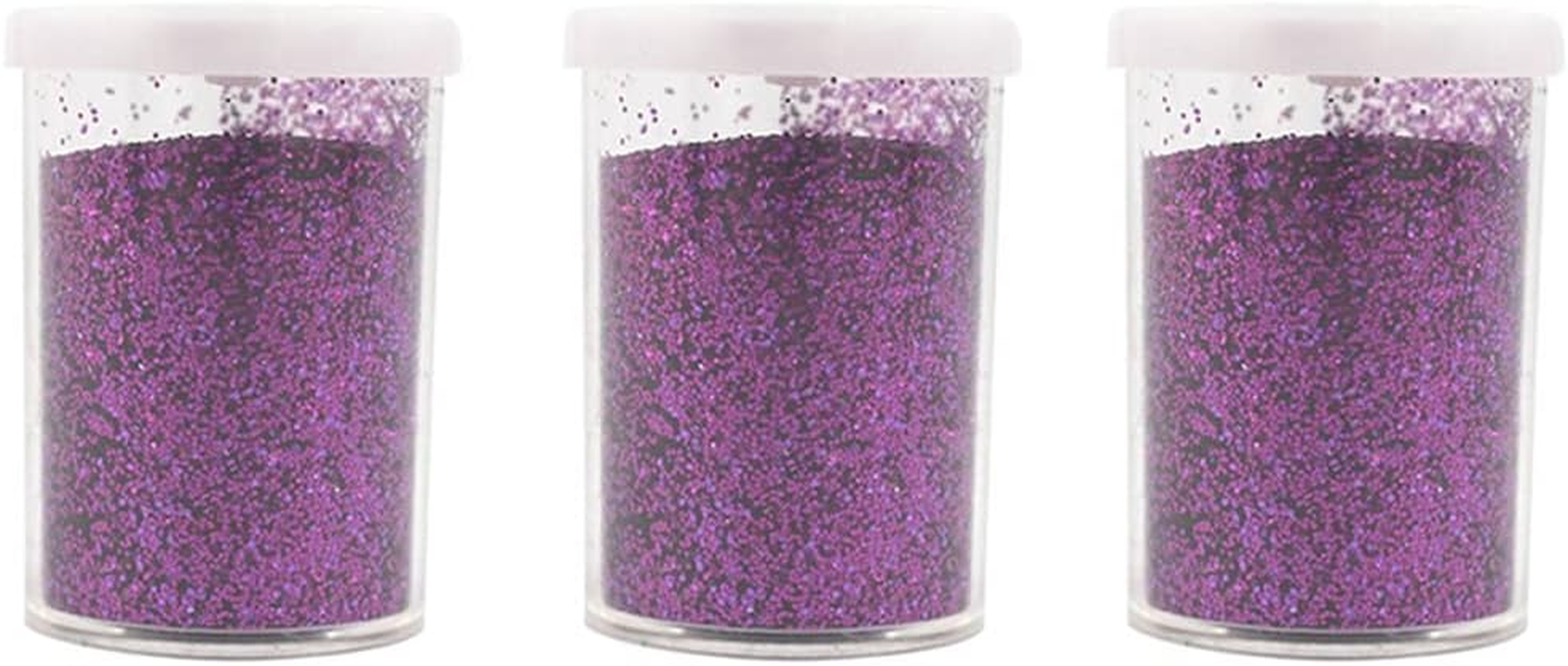 3 X Extra Fine Glitter - 20G (Green) - Black image number 6