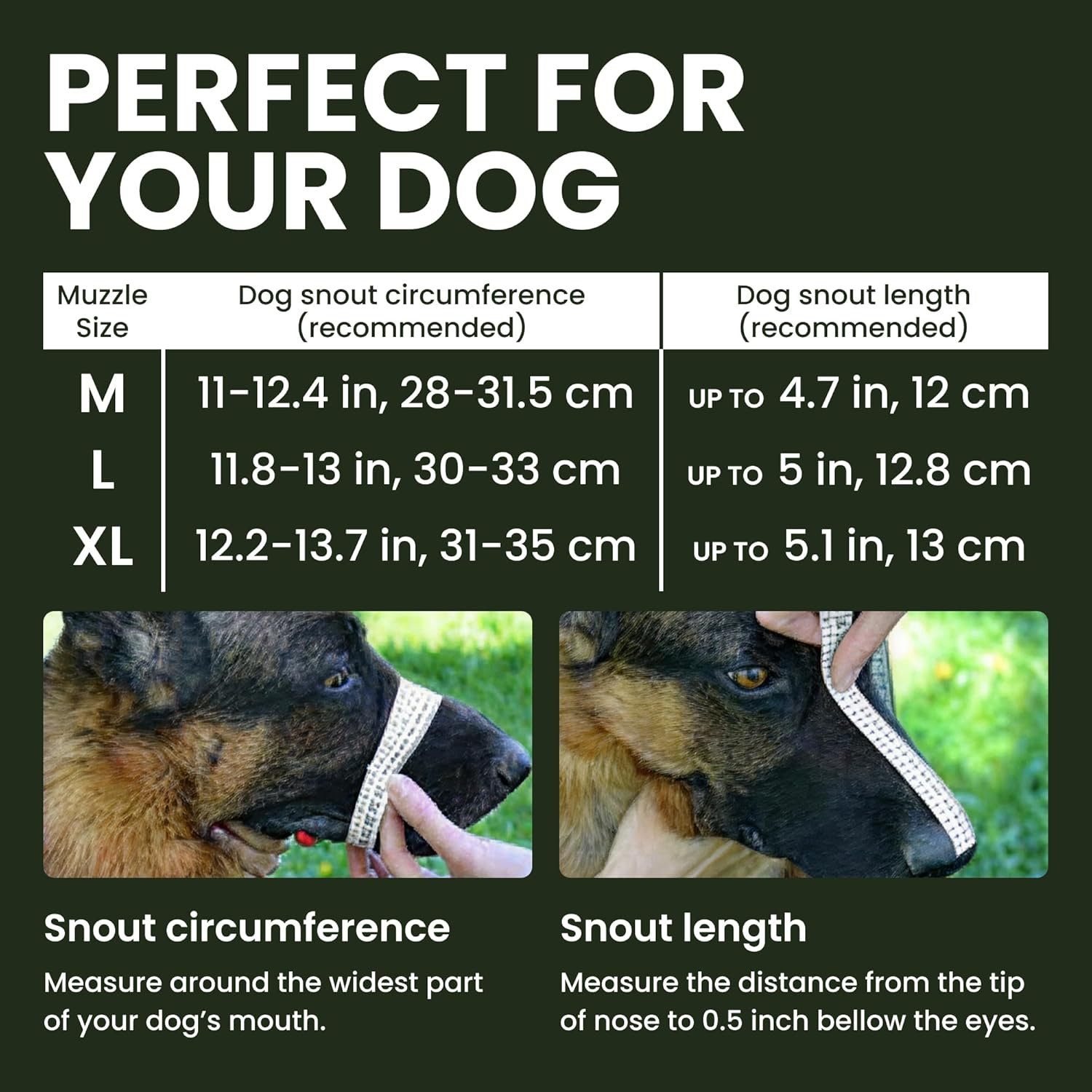 BRONZEDOG Wire Dog Muzzle German Shepherd for Medium Large Dogs Adjustable Durable Metal Basket for Biting Chewing Barking (L) image number 3