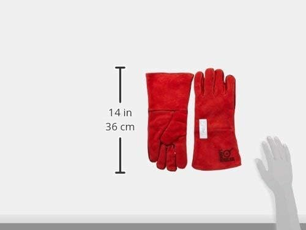 Lodge Leather Gloves for Dutch Oven Black A5-2 (Parallel Import) image number 1