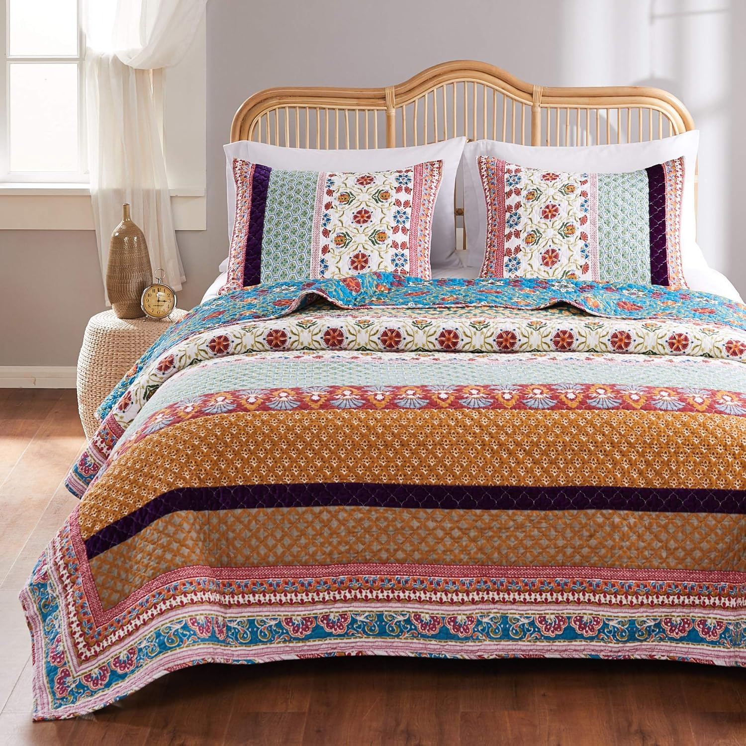 Greenland Home Fashions Thalia Quilt Set image number 6