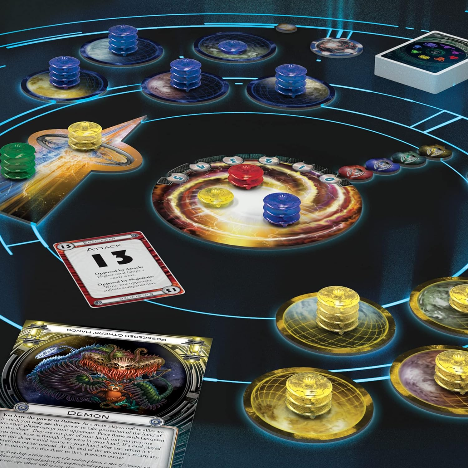 Fantasy Flight Games CE01 Cosmic Encounter 42Nd Anniversary Edition Strategy Game image number 1