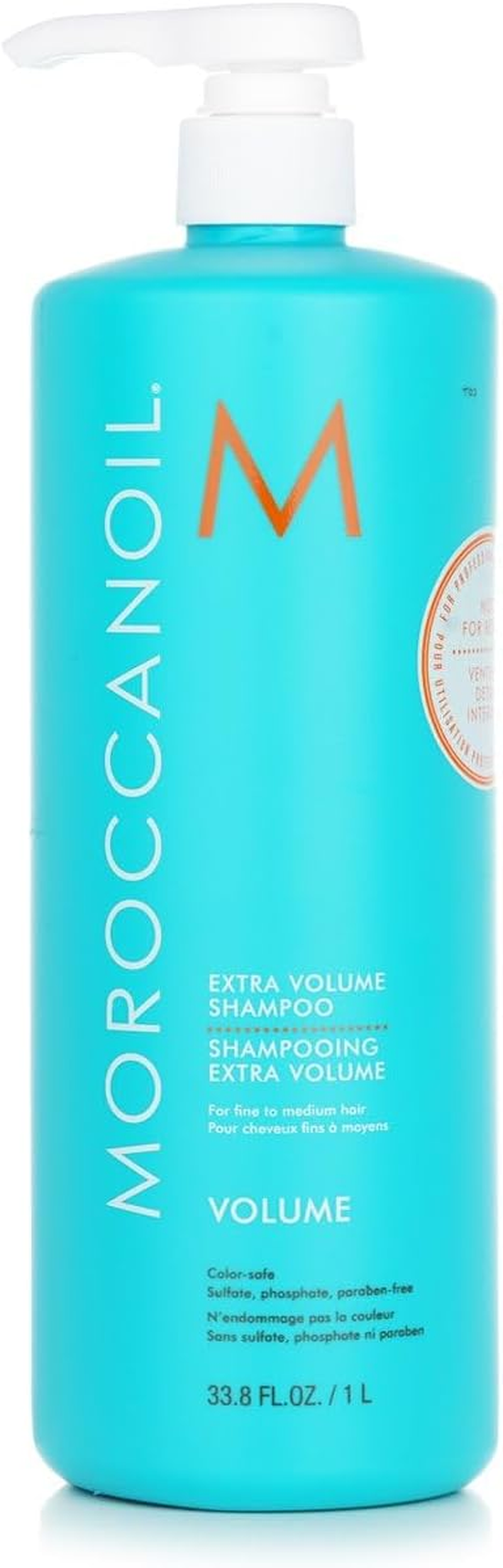 Moroccanoil Extra Volume Shampoo, 1000 Ml image number 2