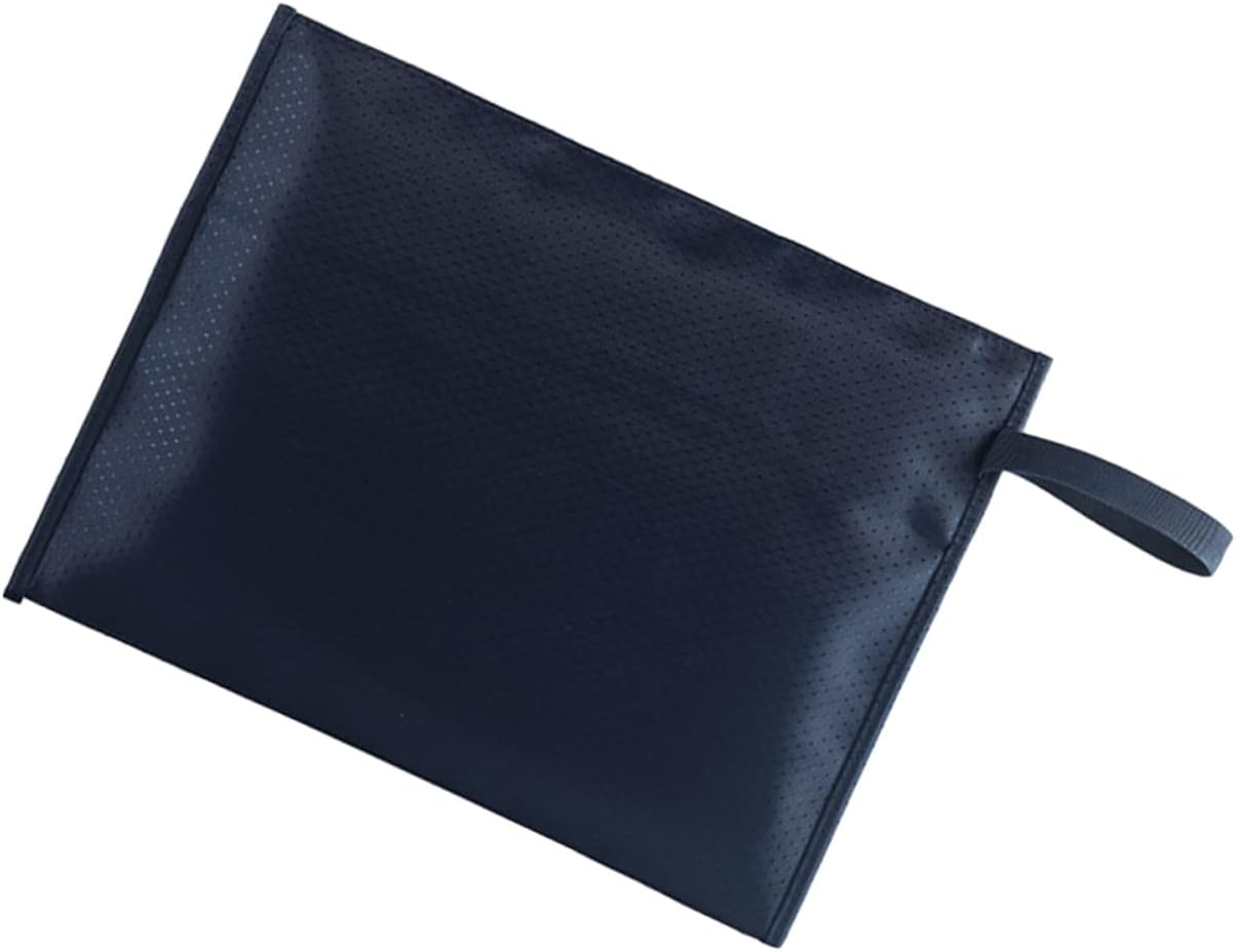 GETAJGHSD Portable Zipper File Bag Document Holder Pouch for Office and School Organization Oxford Cloth Easy Access to Important Papers image number 2