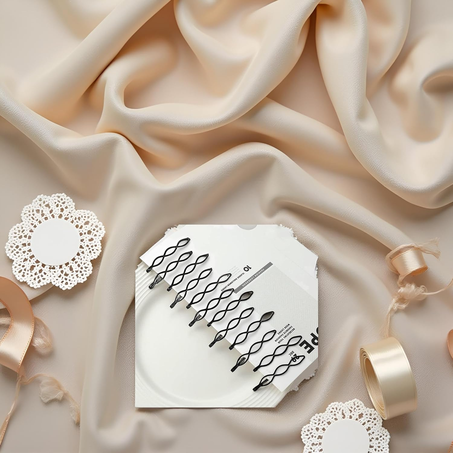 12Pcs Black Vintage Hair Pins Mini Bobby Pins Fashion BB Clip Invisible Bangs Clip Small Bobby Pins for Women and Girls Decorative Wedding Dainty Hair Pins Hair Accessories Hair Styling Pins image number 2