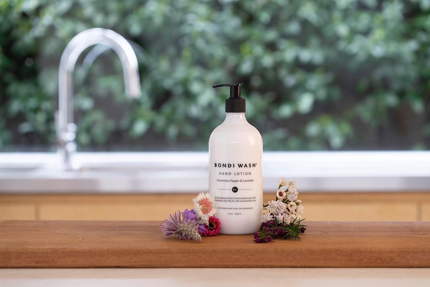 BONDI WASH Hand Lotion Tasmanian Pepper & Lavender 500Ml image number 2