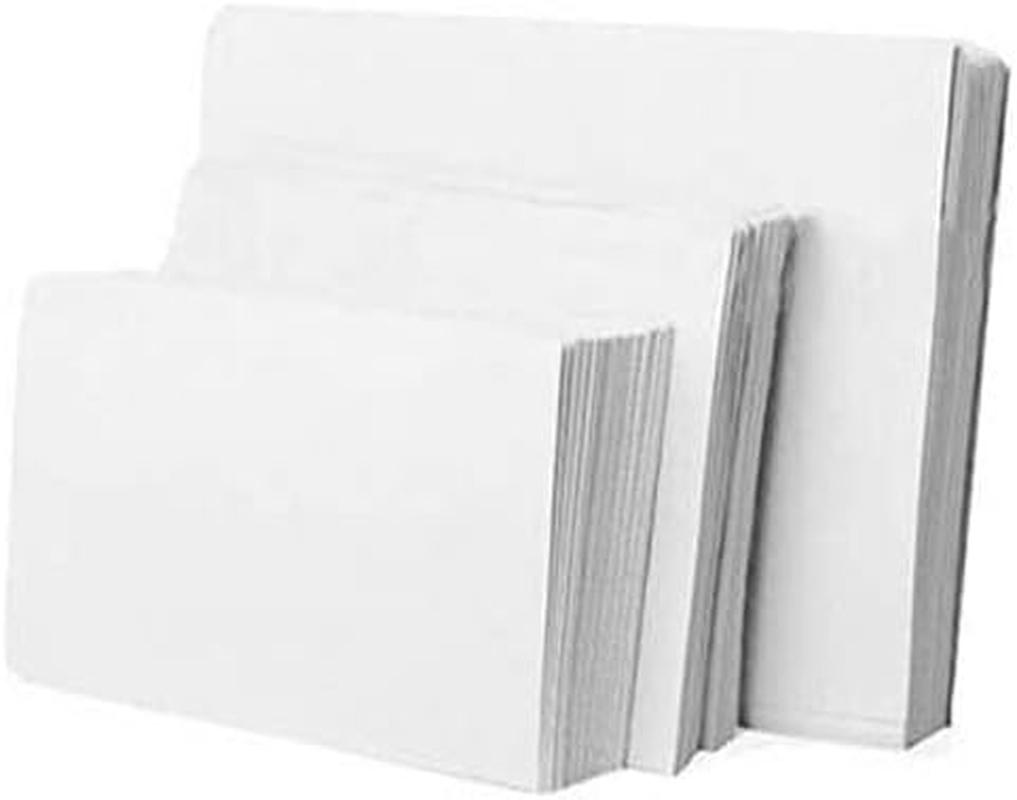 8 Sizes White Envelopes Standard Business Mailer Opaque Pre-Printed Postcode, Perfect for Business and Personal Mailing, Pre-Printed Postcode, Multipurpose Mailer Set of 50 image number 4