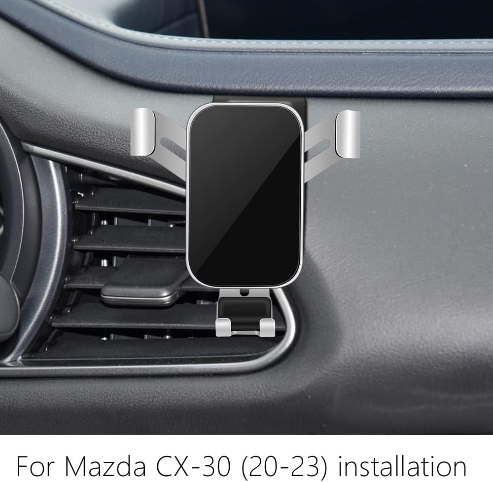 Car Phone Holder for Mazda CX-30 CX30 2020 2021 2022 2023 2024 2025 2026 Auto Interior Accessories Best Cell Phones Mount Cellphone Mobile Cradle Charging Navigation Screen Stand Accessory