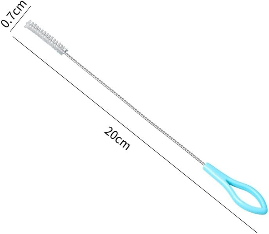 MJIYSGS 10Pcs Bottle Brush, Stainless Steel Straw Cleaner, Pipe Cleaners, Baby Bottle Cleaning Brushes, Test Tube Brush for Cleaning image number 3