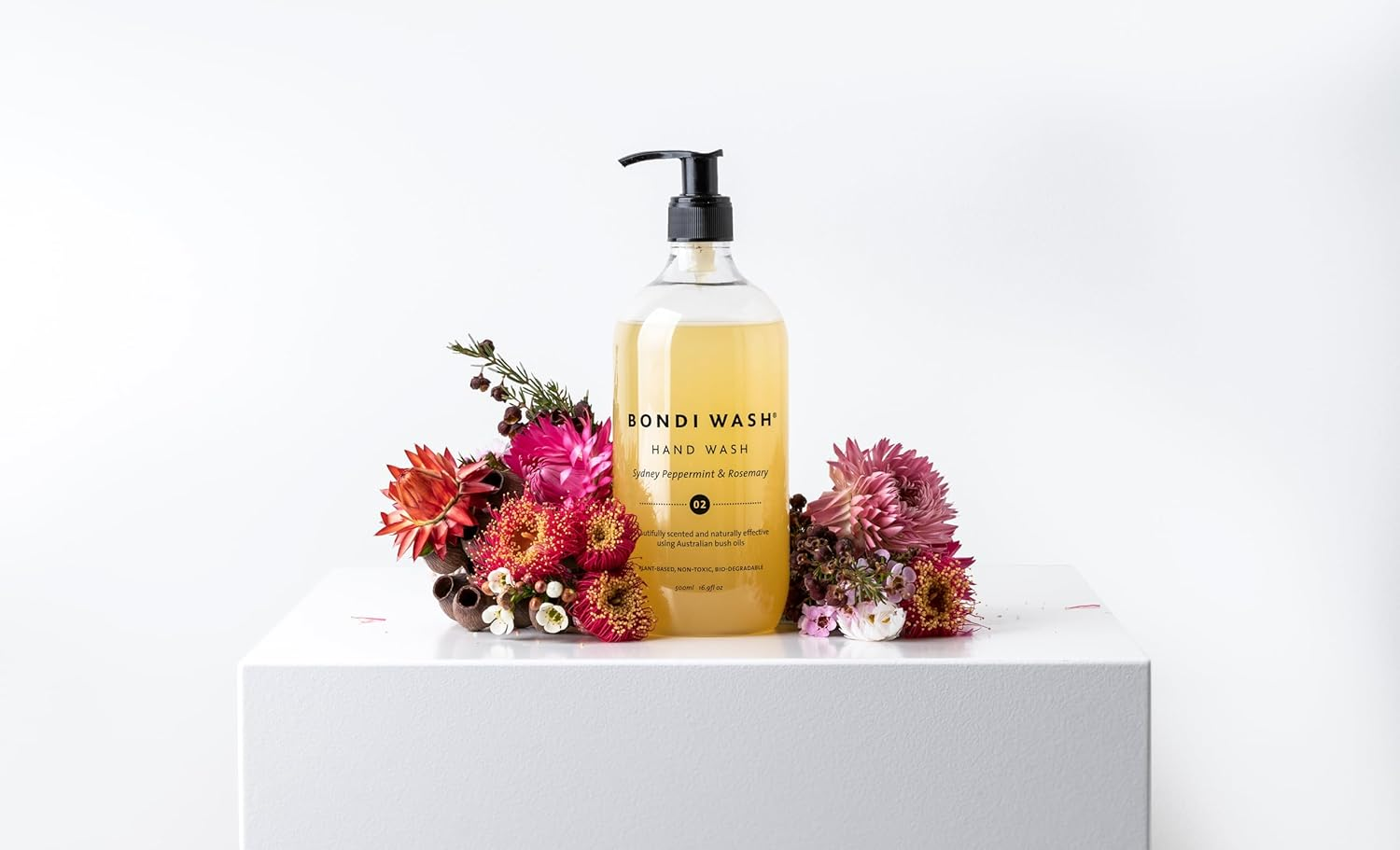 BONDI WASH Hand Wash (Sydney Peppermint & Rosemary) 500Ml/1.69Oz image number 2