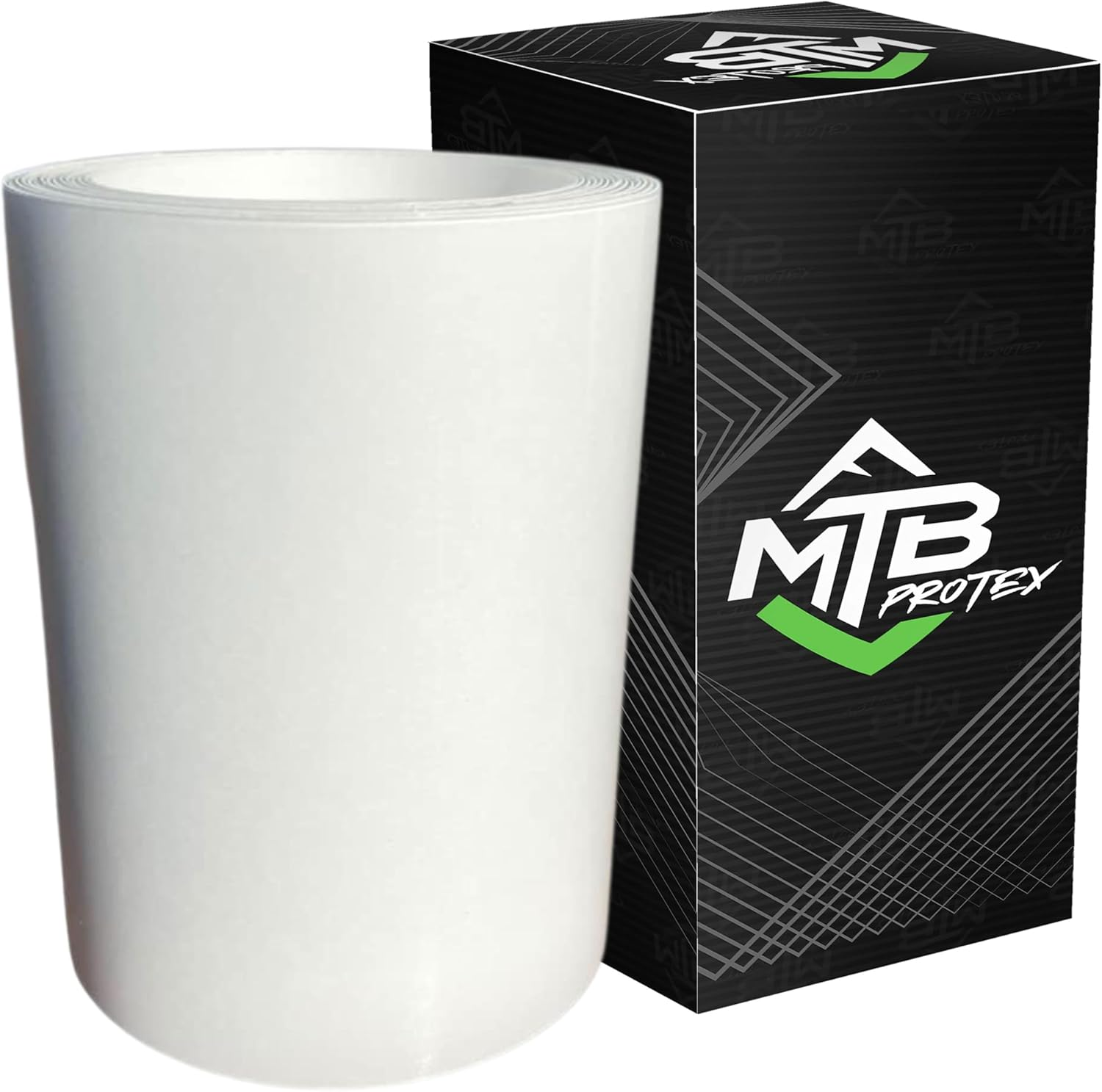 75Mm X 1M, 2M, 3M Helicopter Tape or Bike Protection Tape - Bike Accessories to Protect Your MTB, Ebike, Road Bike from Scratches, Stone and Gravel Damage - Self Adhesive Paint Protection Film image number 4