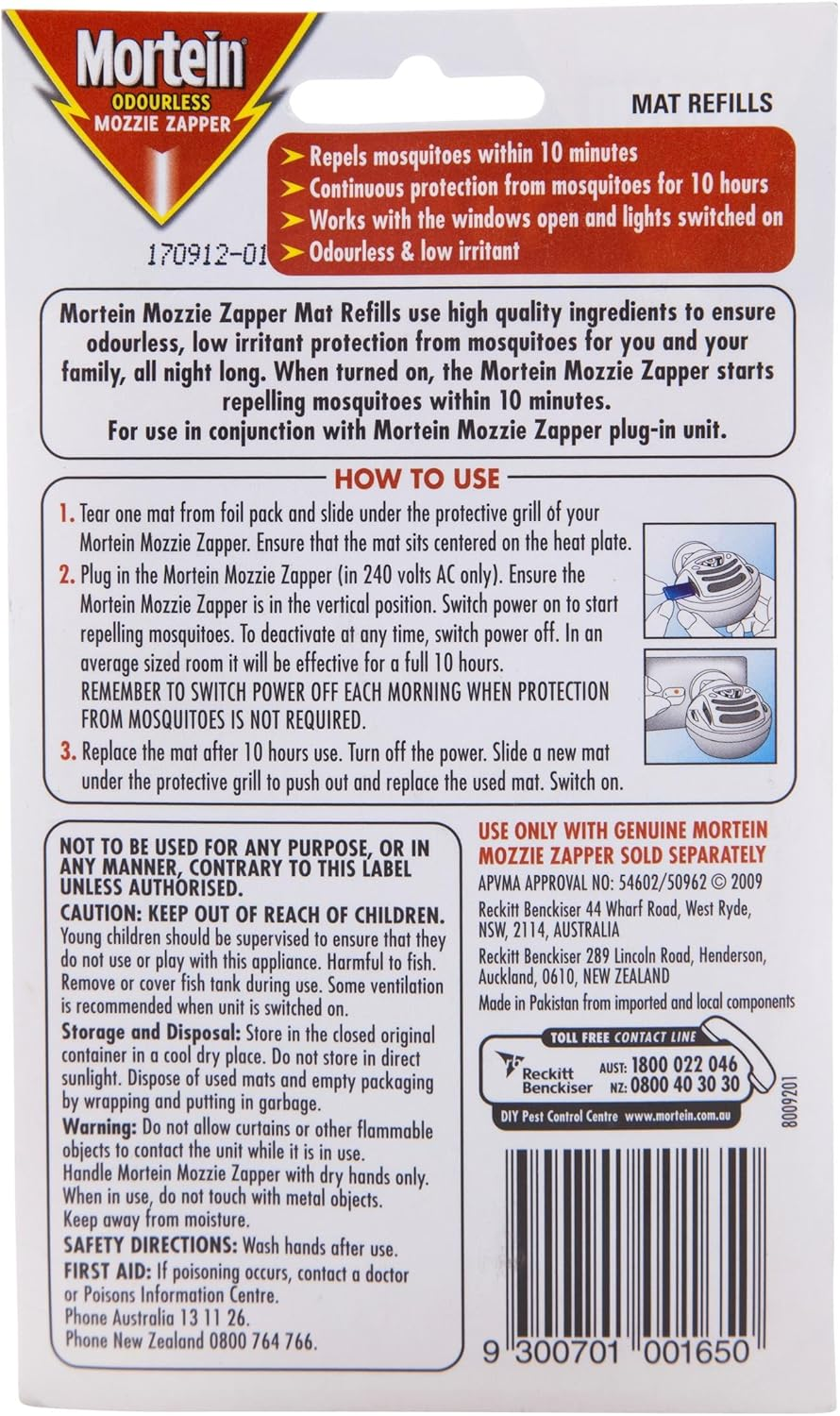 Mortein Mozzie Zapper Refills X 15 image number 1