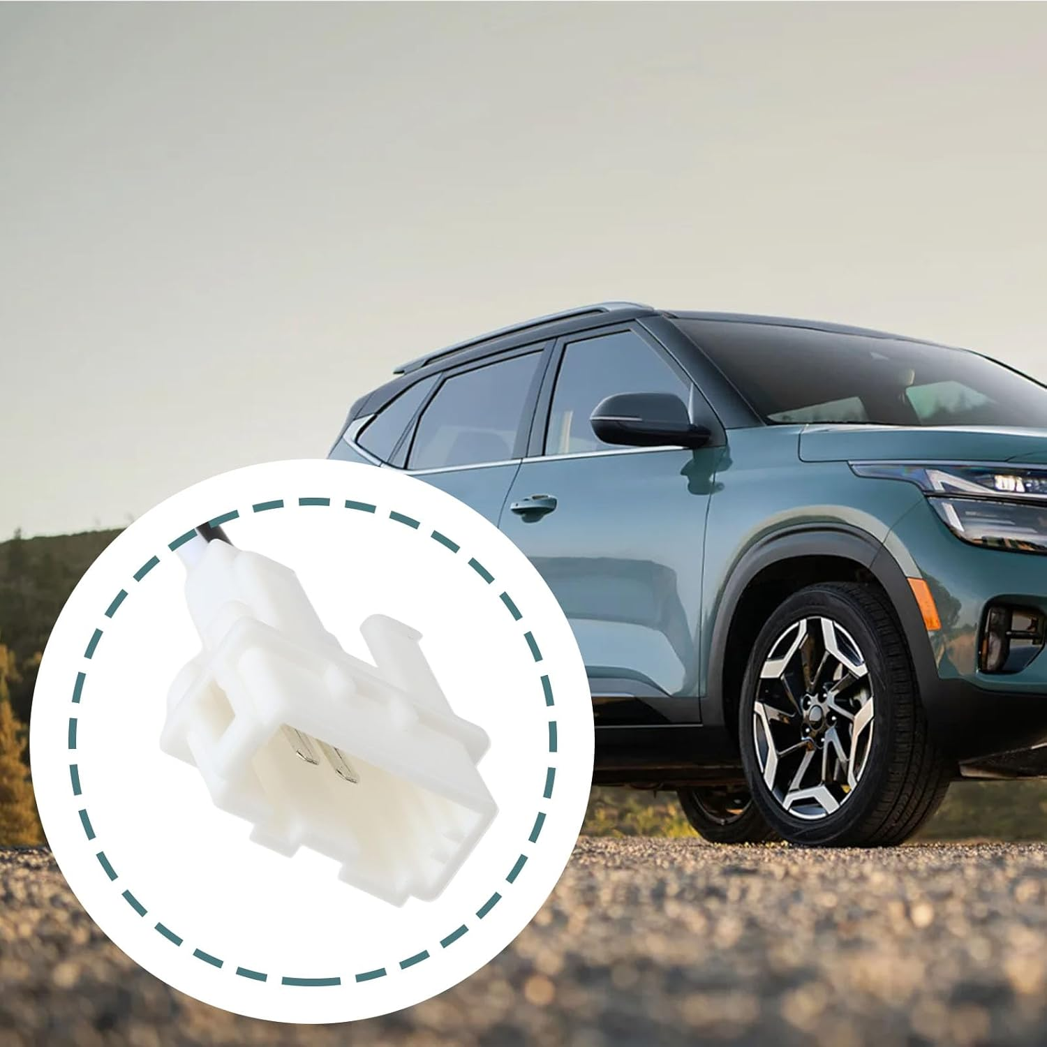 Emagtech 2Pcs Car Loudspeaker Adapter 7125-002-1 Compatible with Kia Rio 2018 15Cm