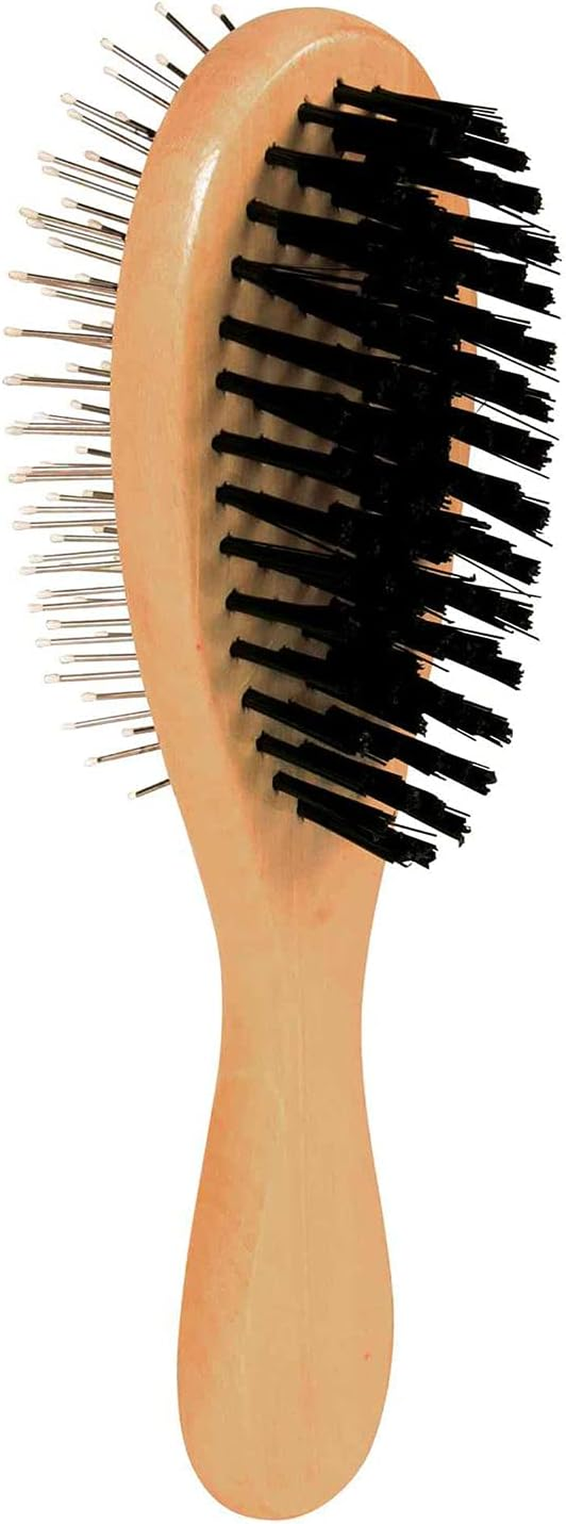 Trixie Wooden Double Sided Dog Brush, 18 X 10 Cm, Pack of 4 image number 2