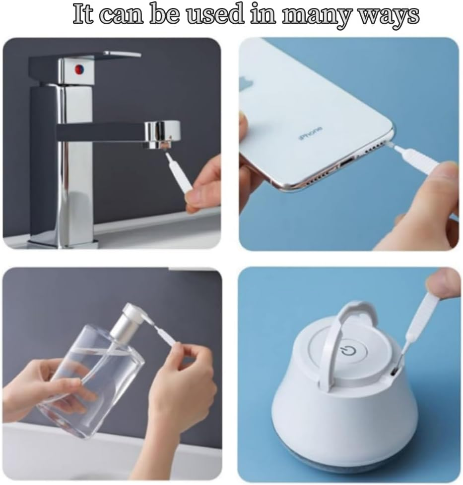 DACUAN 30 Pcs Anti-Clogging Shower Hole Cleaning Brush, Multifunctional Shower Head Small Cleaning Brush, Suitable for Phones, Window Slots image number 3