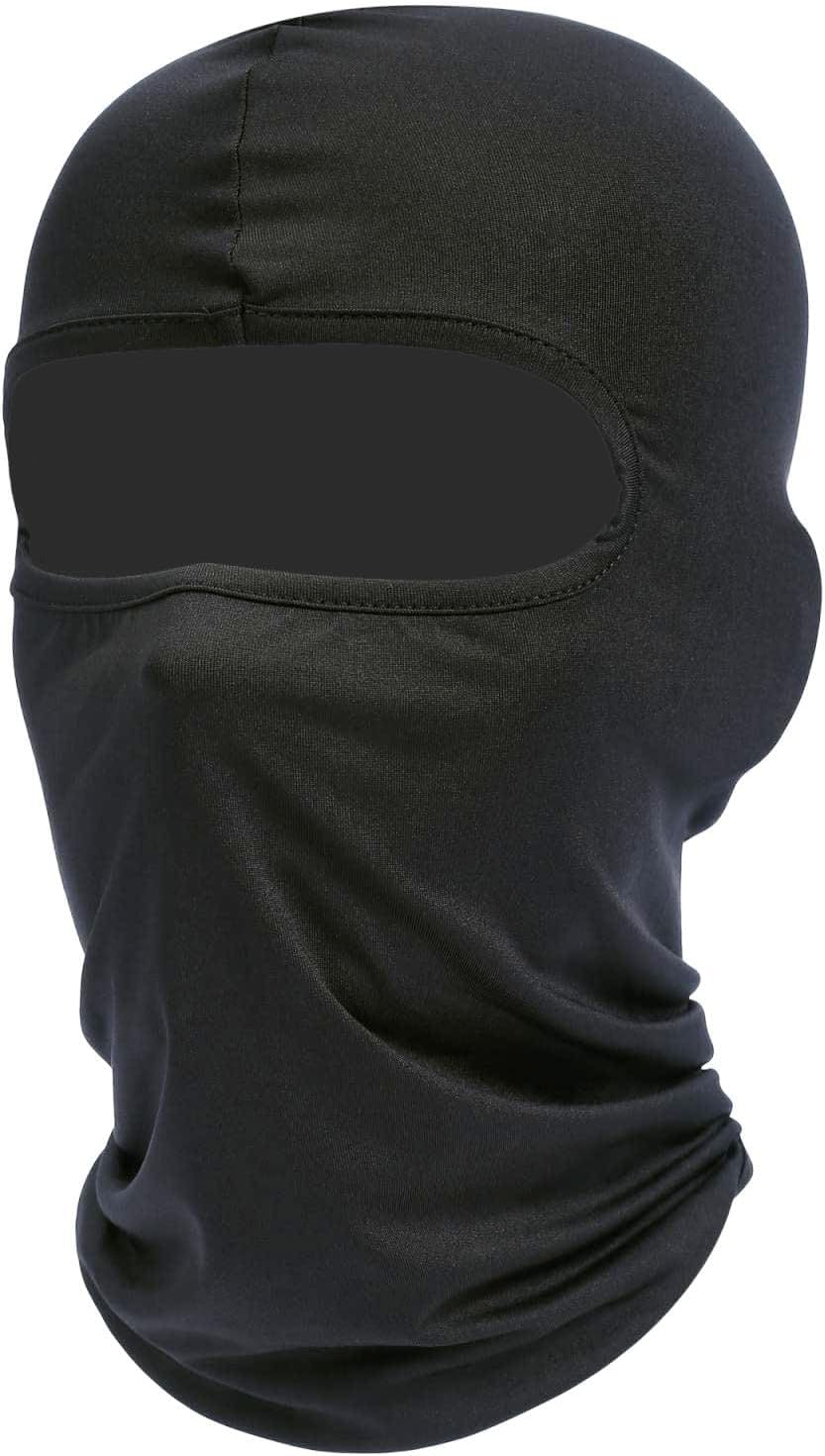 ONBPIY Black Balaclava Ski Mask Men Motorcycle Accessories UV Protection Winter Outdoor Sports image number 4