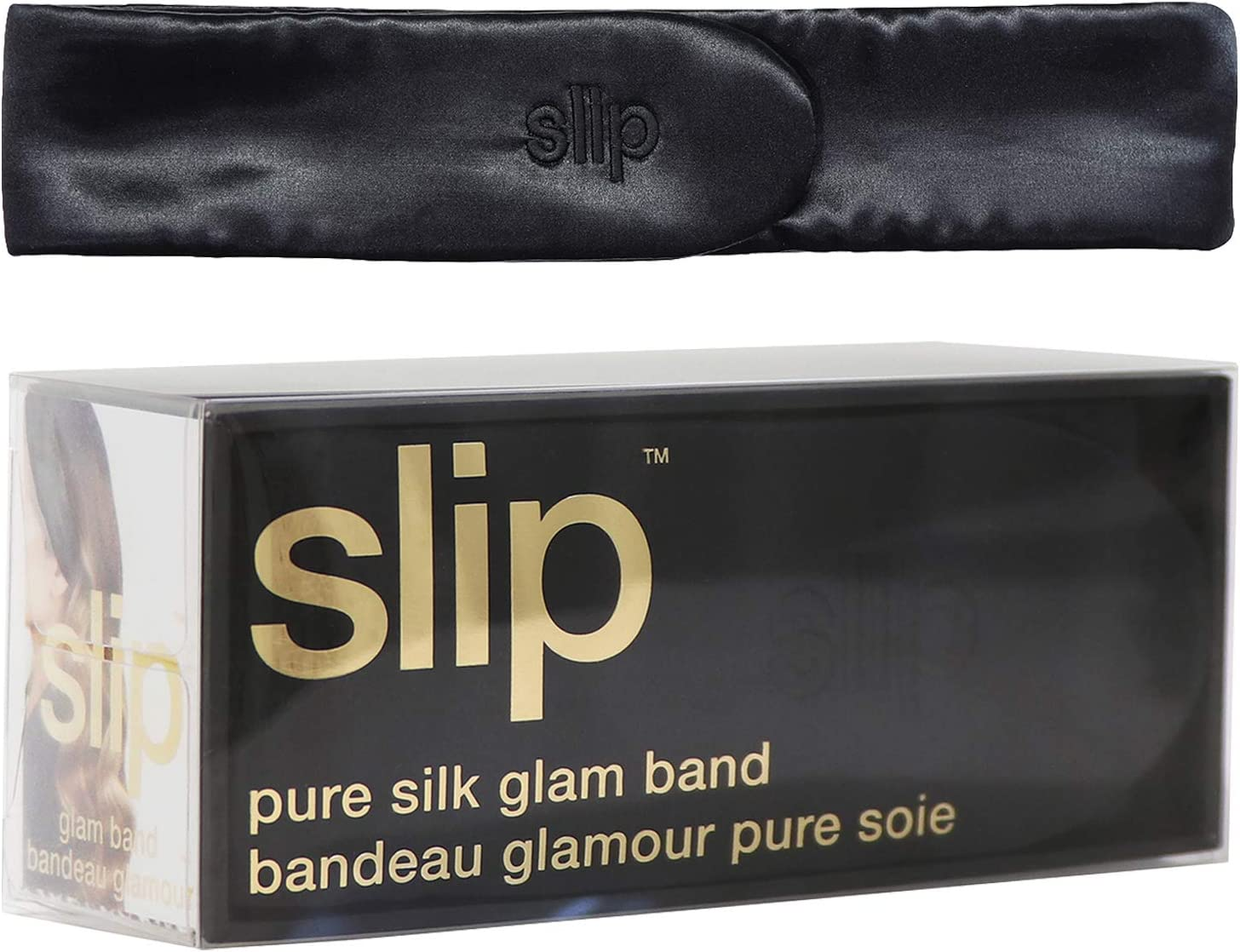 Slip Pure Silk Glam Band - Black