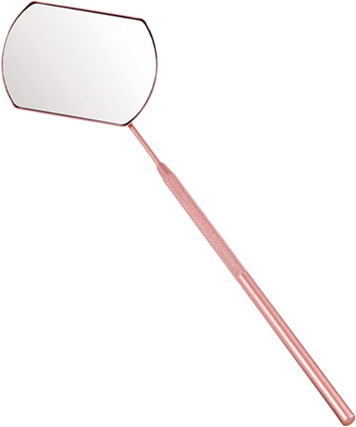 Extra Large Lash Mirror Rectangle Stainless Steel Eyelash Mirror Eyelash Extension Mirror Makeup Mirror for Eyelash Extension Supplies - Pink