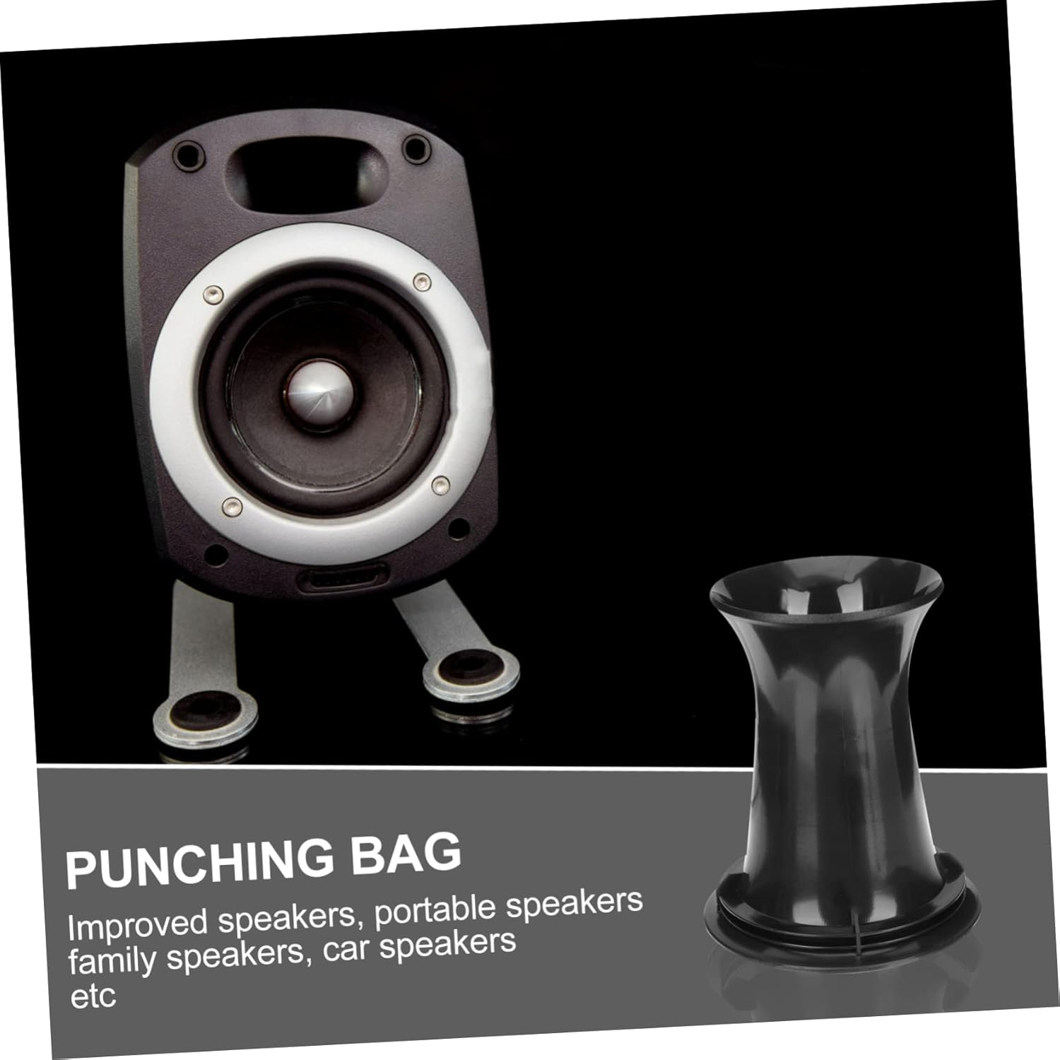 Yardenfun 8Pcs Speaker Voice Outlet Tube Home Car Speaker Port Tube and Practical image number 6