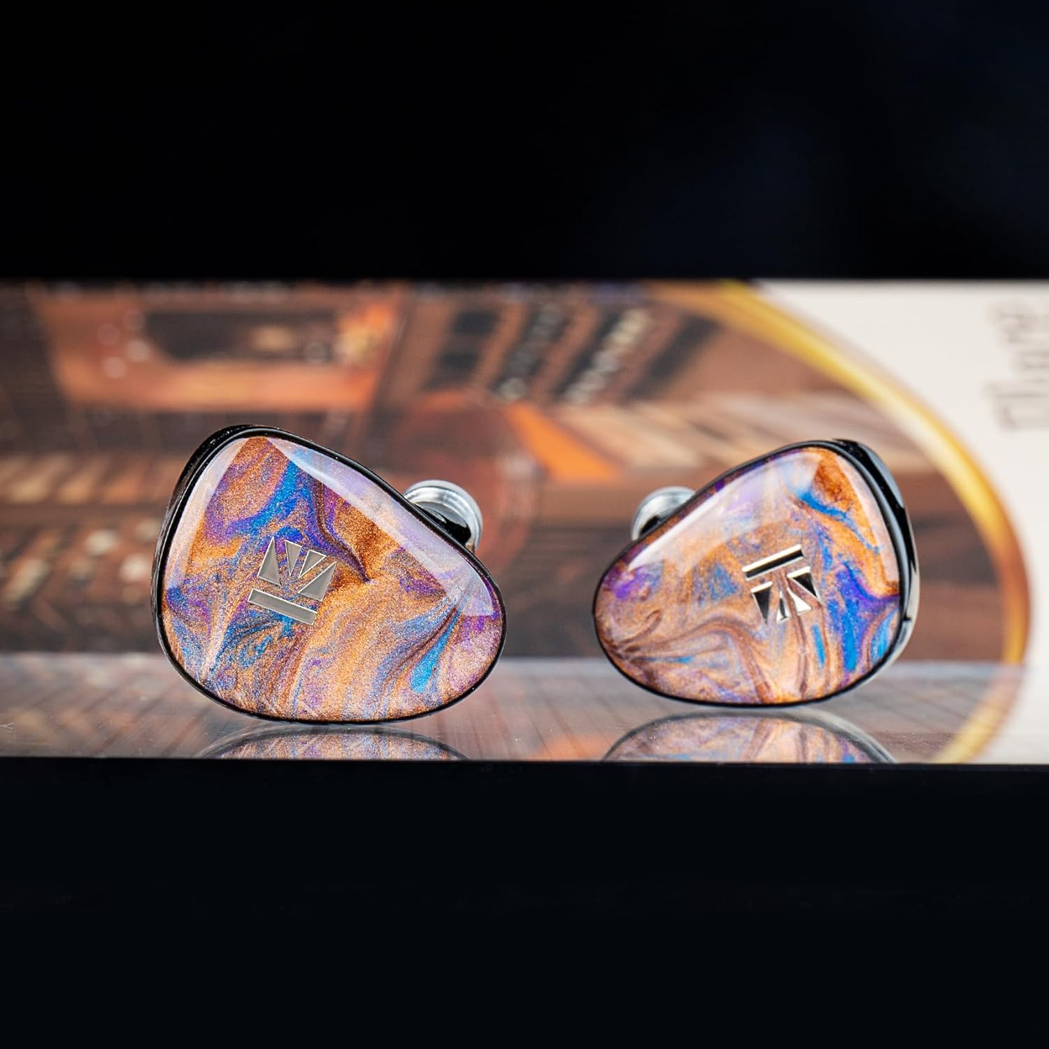 Keephifi KBEAR KB02 in Ear Monitors for Musicians,Wired IEM Earphones with 10Mm Elastic-Piece Bone Conduction&Beryllium-Plated Diaphragm DD Hybrid,Ultra Strong Bass,Dj Headphones for Stage,Vocals