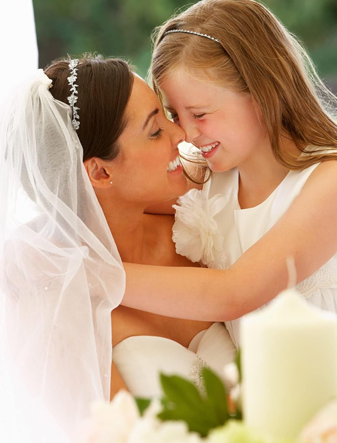 Rhinestone Headband 4 Pieces Rhinestone Glitter Sparkly Silver Headbands, Bridal Headband, Silver Hair Band, Women'S Hair Accessories, Wedding, Elegant and Stylish Headband, for Birthdays and Dates image number 6