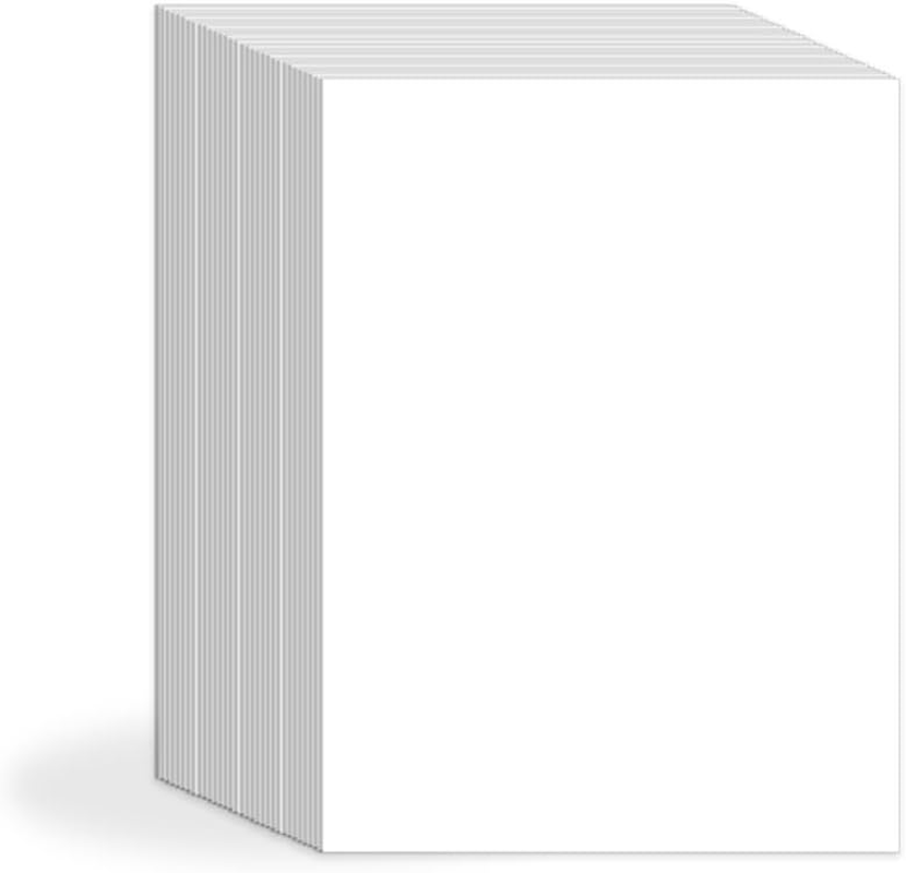 Sgphrzlt 100 Sheets 12.7X8.9 Cm High Glossy Photo Paper, 210Gsm Professional White Blank Picture Printer Paper, Premium Instant Dry Smooth Photographic Paper Fit for Inkjet Printers