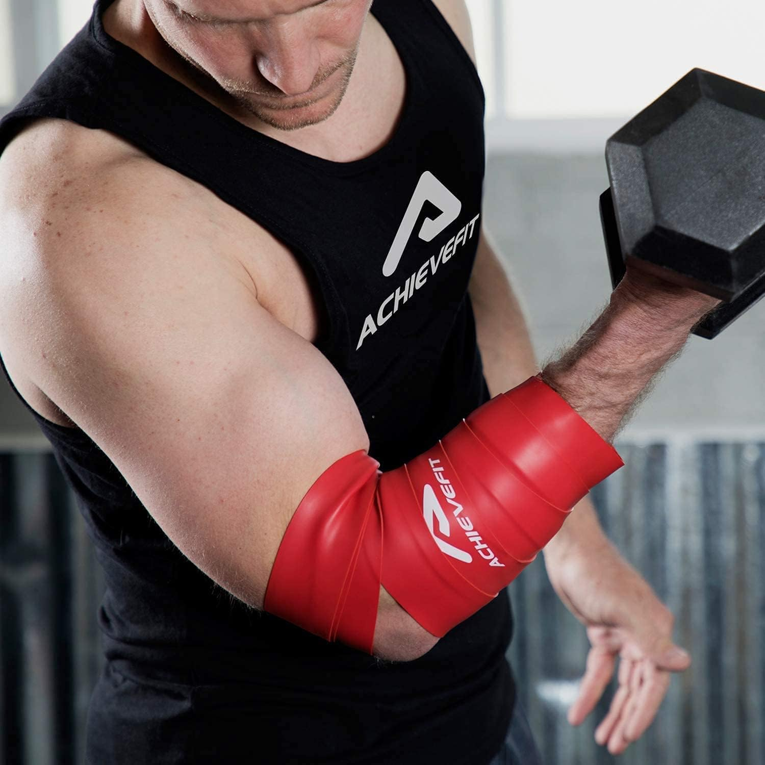 Muscle Compression Floss Bands - Therapy Rehab Band for Increasing Mobility - Recovery Fitness Bands for Tack and Flossing - Includes Nylon Travel Pouch Bag (Single or Set)