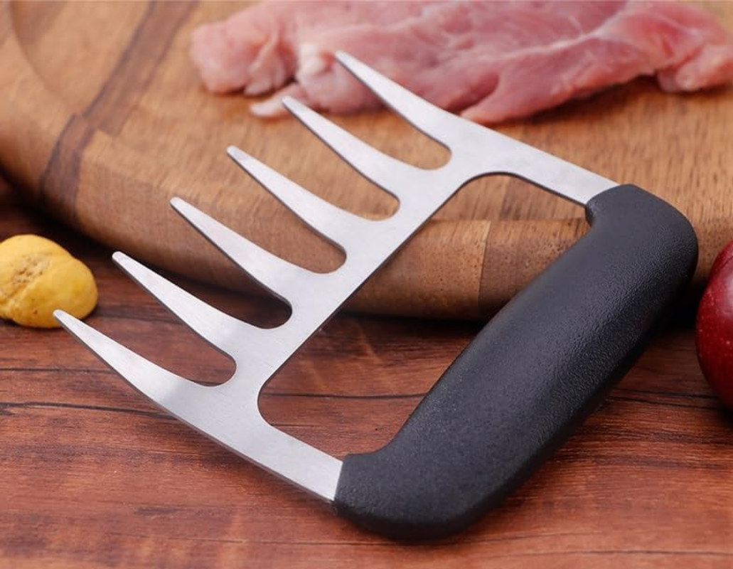 Grills Soft Touch Meat Claws, Stainless (Silver-1 PC) image number 1