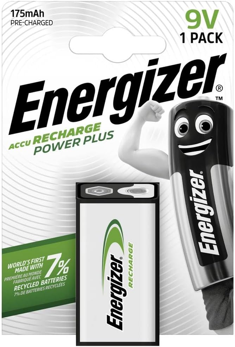 Energizer Rechargeable Batteries D, Recharge Power Plus, Pack of 2 image number 1