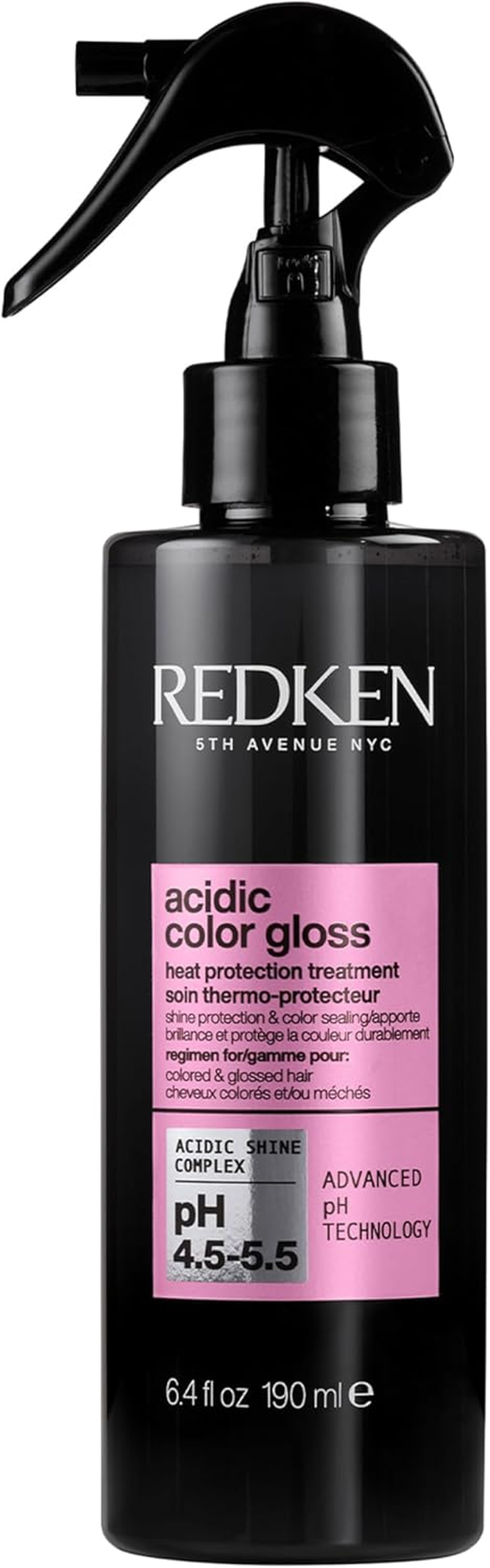Redken Acidic Color Gloss Leave-In | Heat Protection | Restores Damaged Hair | Smooths for Easy Detangling | Smooths & Adds Shine | 190Ml image number 4