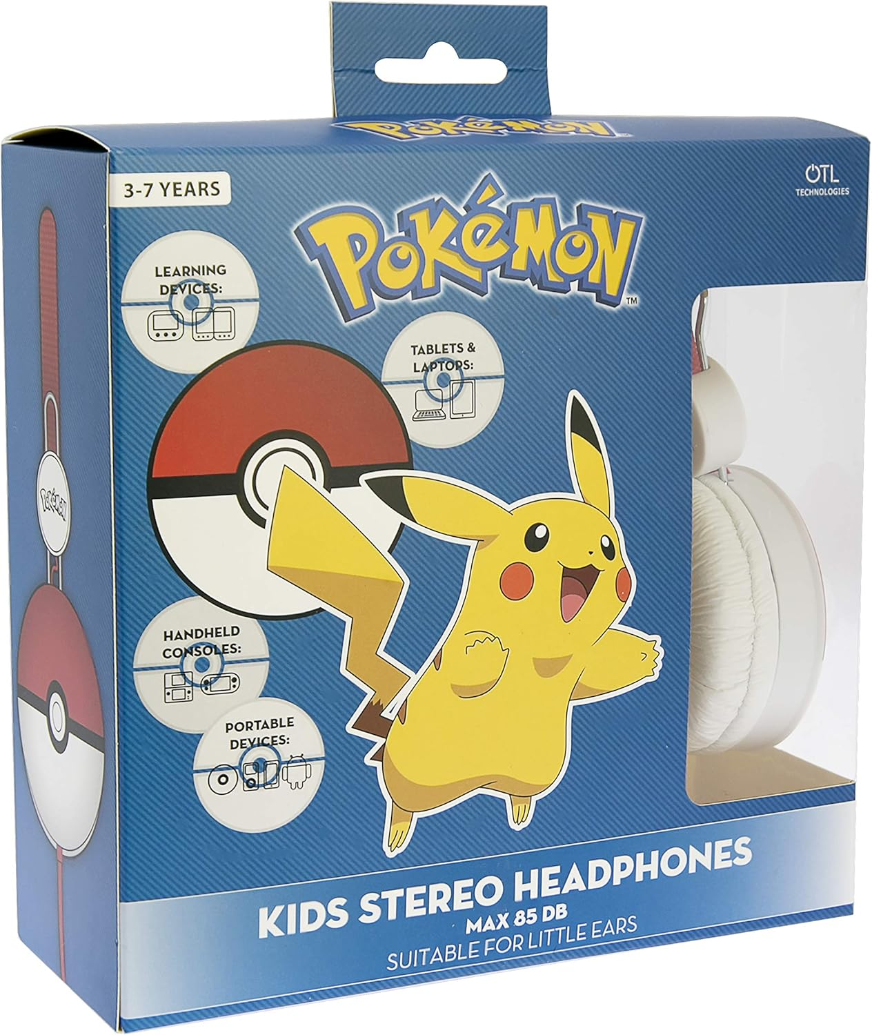 Aucune OTL Technologies OTL/PK0516 - Casque Pokemon Pok&eacute;ball Kidsafe image number 4