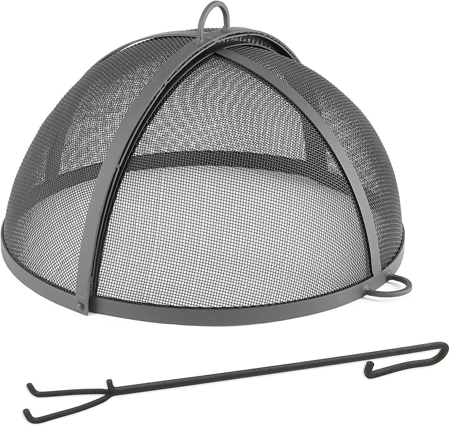 Good Directions 20&rdquo; Spark Screen for Fire Pit and Paver Pit, Hinged, Heavy Duty, Easy Access image number 3
