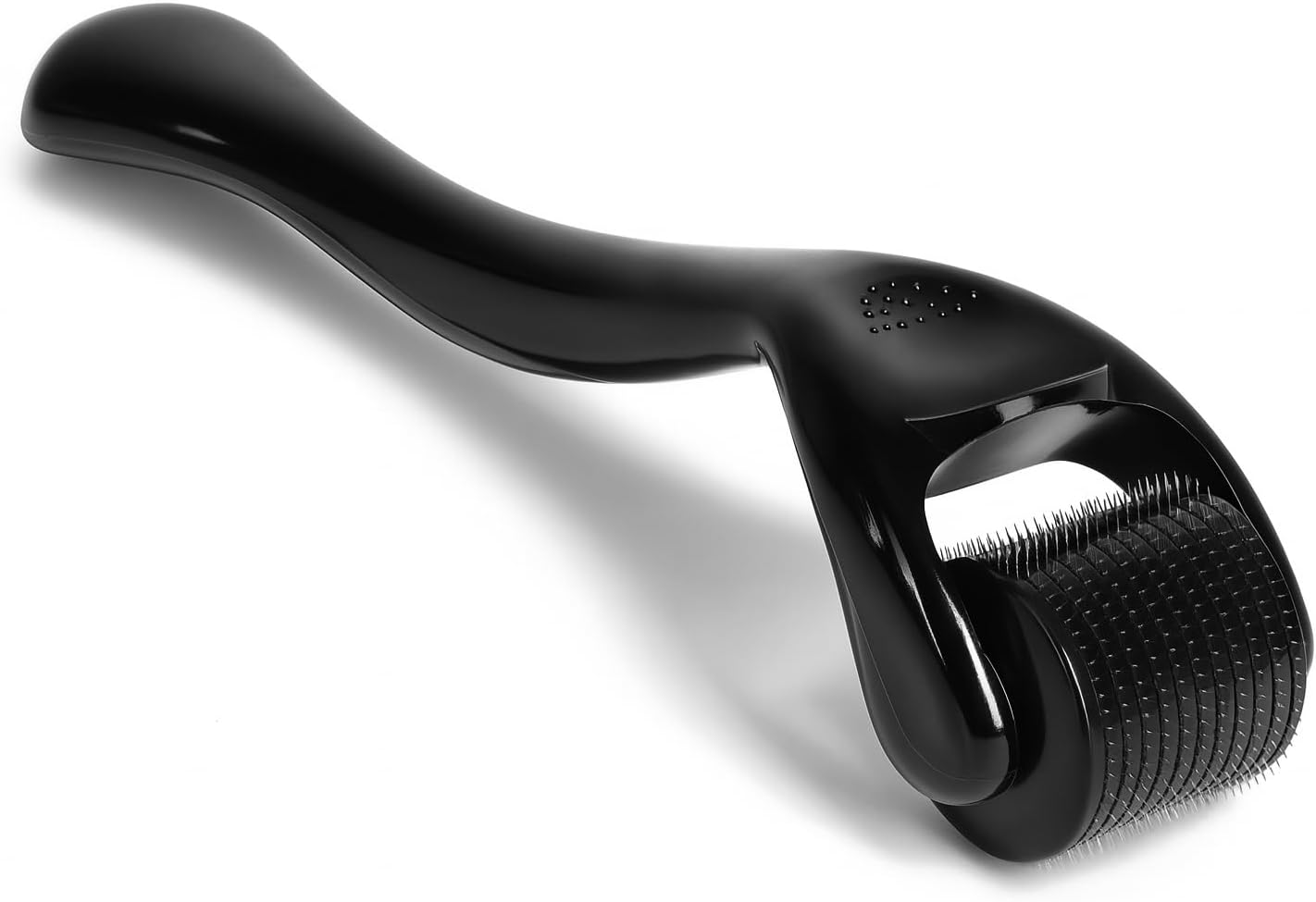 Derma Roller, 540 Titanium Microneedle Roller for Face Facial Wrinkles Hair Loss Stretch Marks Hair Regrowth Micro Needles Professional Microneedling Derma Needling Kit with Case (2.0 Mm) image number 5