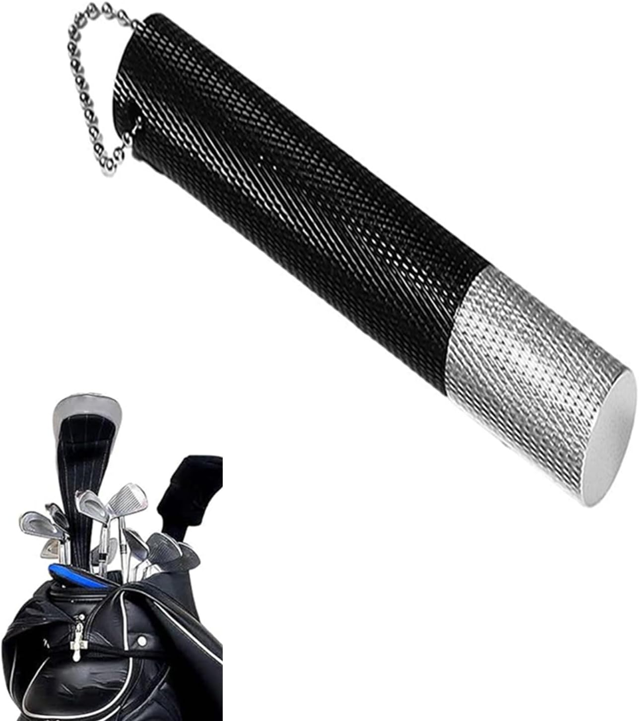 Coehaopike Golf Club Cleaner | Golf Club Groove Sharpener,Wedge Groove Sharpener, Golf Groove Sharpening Tool for Deep Cleaning and Improved Performance with Five-Legged Cutter