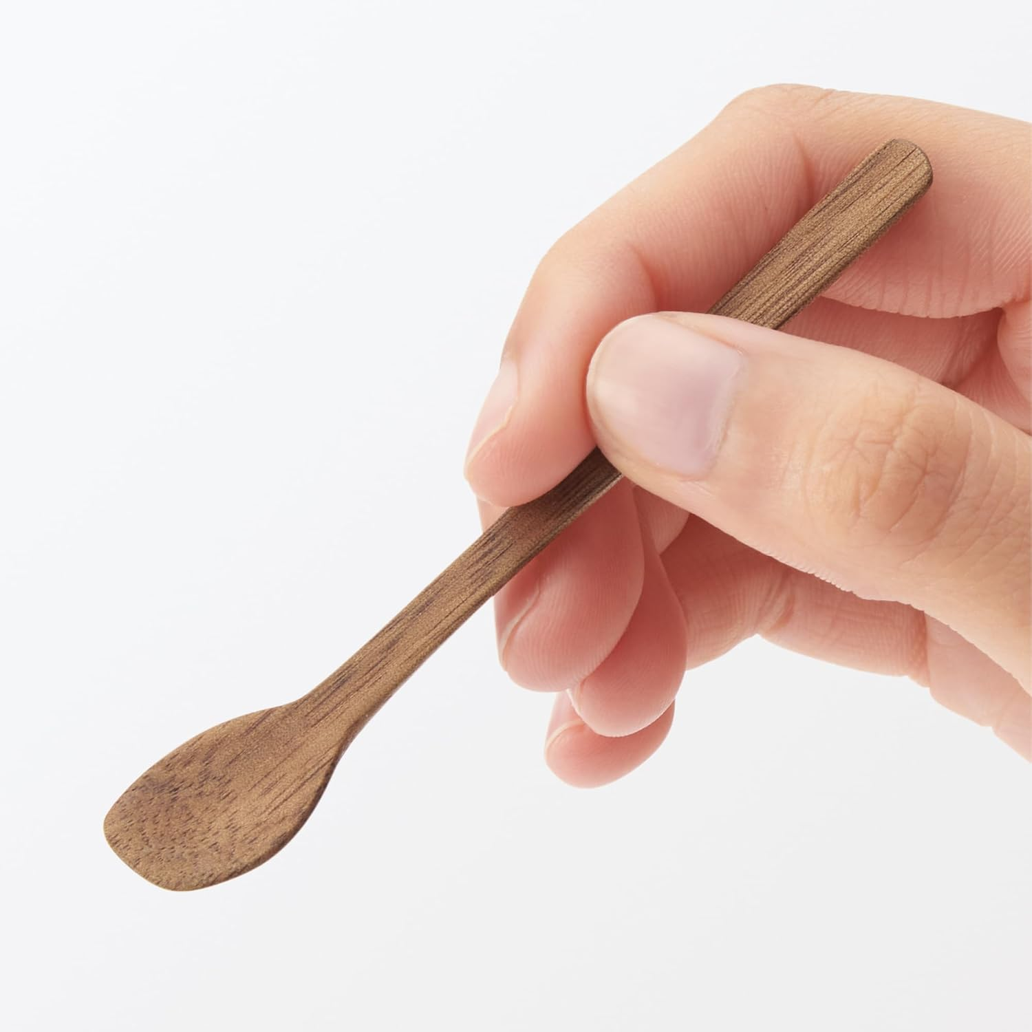 MUJI MDT01A4S Acacia Condiment Spoon, Natural image number 1