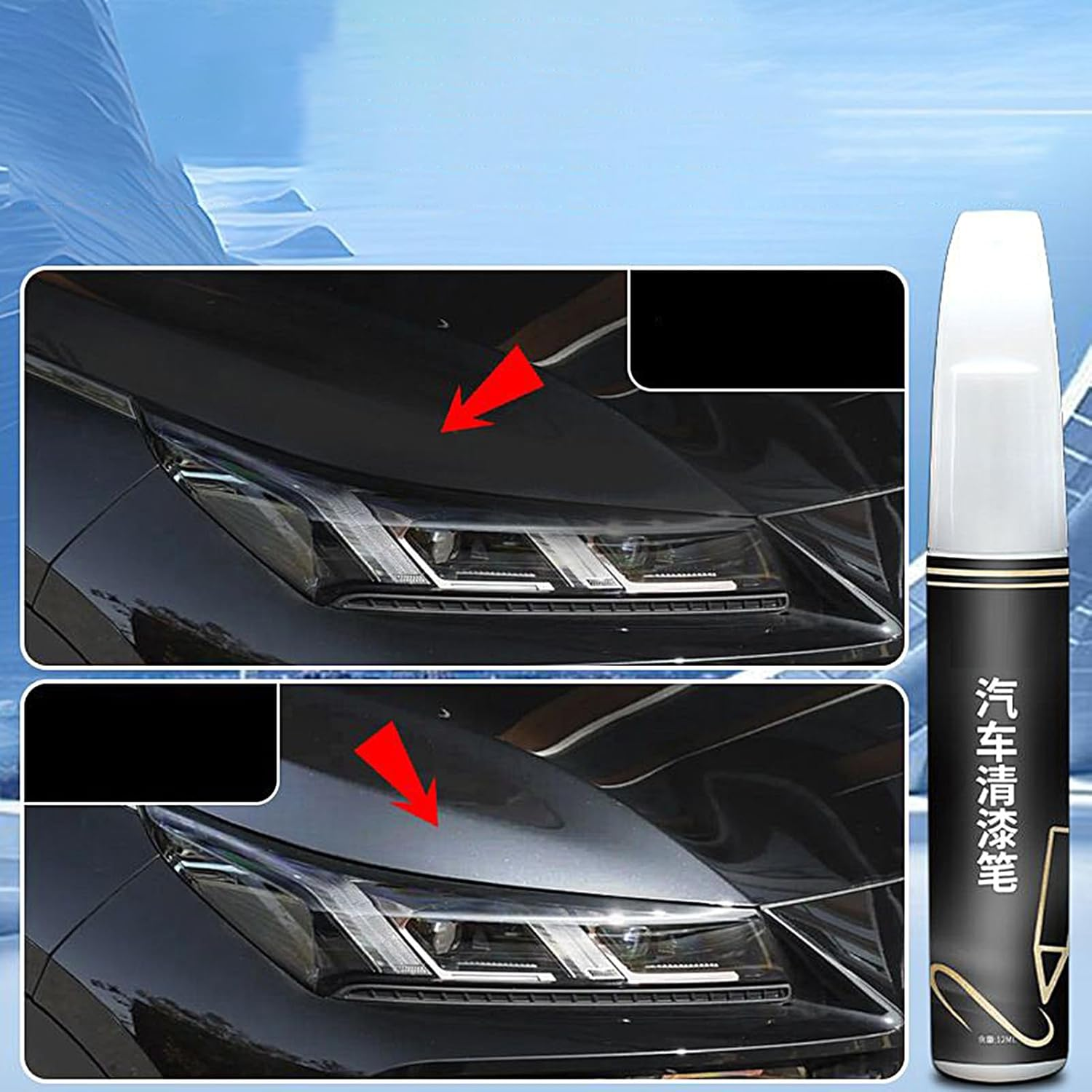 Car Scratch Pen - 12Ml Long-Lasting Detailing Supplies,Auto Car Scratch Removal Pen - for Daily Care Maintenance Recovery Restoration Automobile Truck RV image number 4