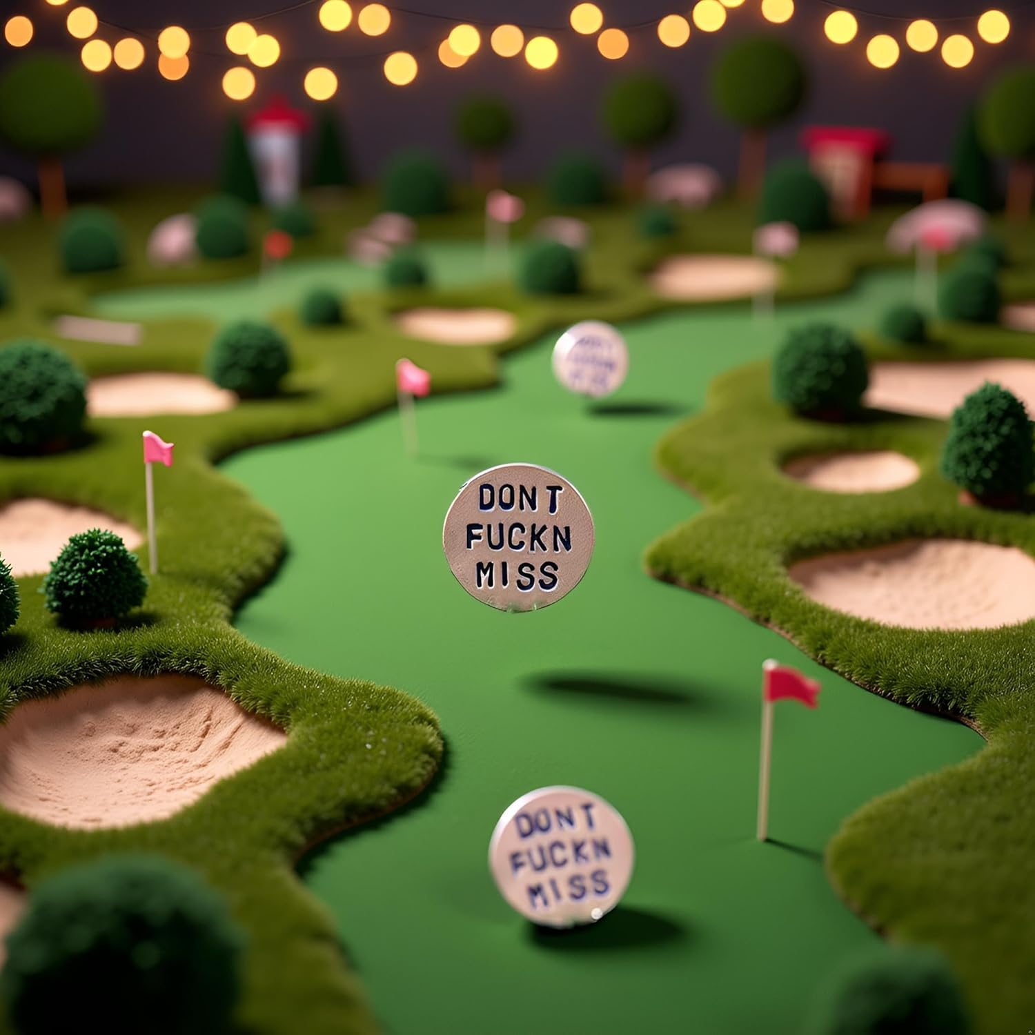 Jowxsx Adult Humor Novelty Golf Ball Markers Funny Golf Ball Marker for Men with Funny Words Unique Golf Gag Gifts for Men or Women Golfers image number 5