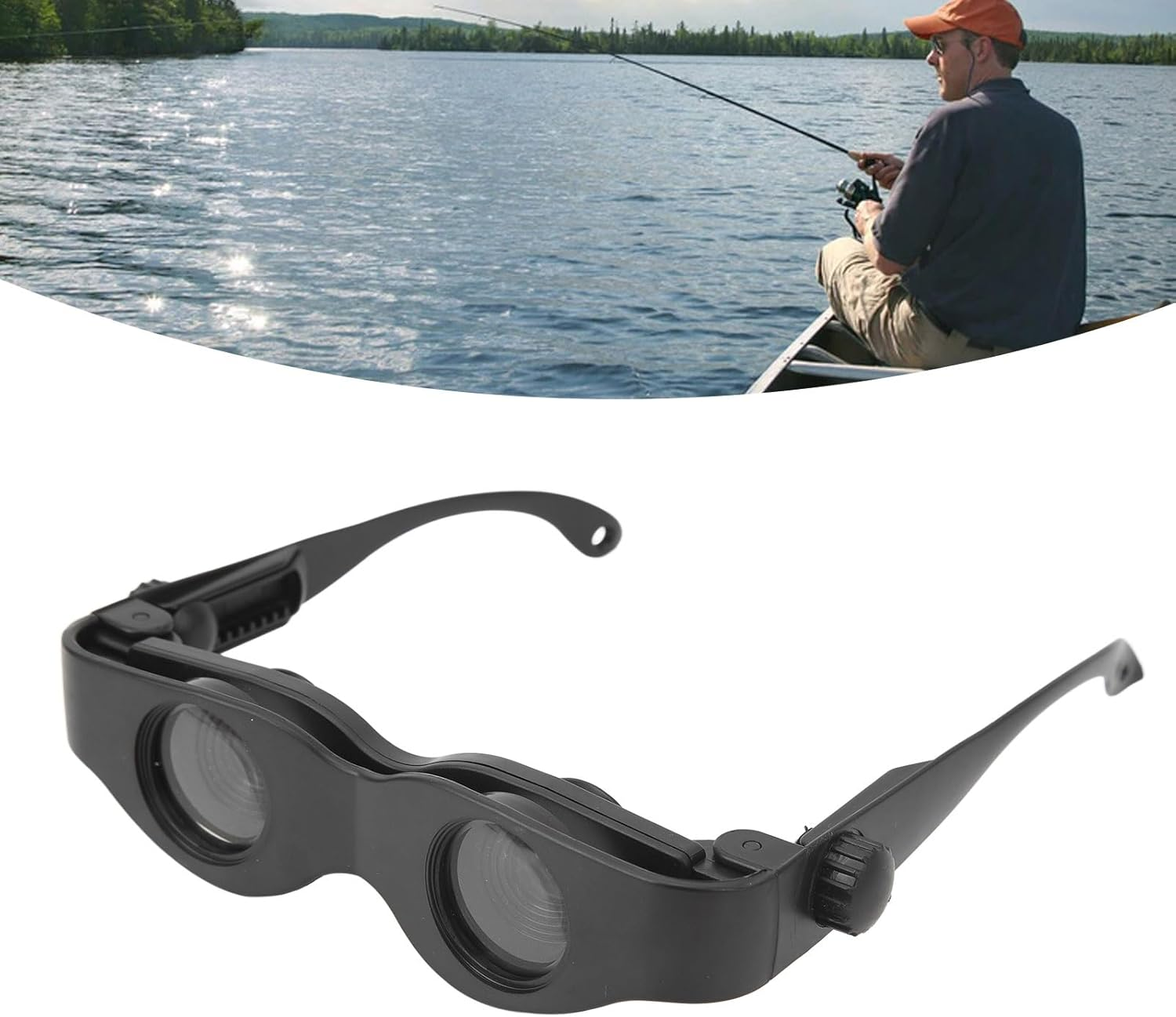 Hands-Free Binocular Glasses, Opera Glasses for Adults Professional Binocular Glasses or Fishing Bird Watching Sports Concerts Theater Opera image number 4