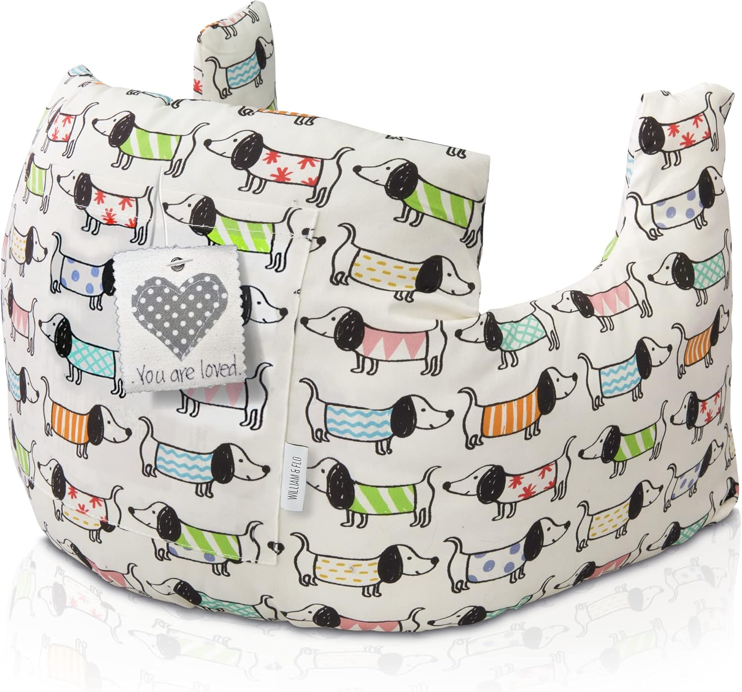 W&F HOME Mastectomy Pillow, Mastectomy Recovery Supplies, Post Mastectomy&rsquo;S Must Haves, Breast Reduction Recovery Supplies, Open Heart Surgery Pillows, Breast Pillows for Sleeping - Pink Flower