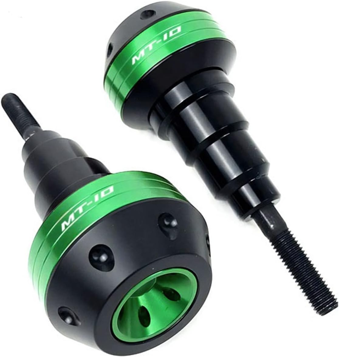 Motorbike Frame Sliders for Y┐AMAHA MT-10 2016-2021 Motorcycle Accessories CNC Falling Protection Bobbins Pad MT10 Frame Sliders Crash Protector (Color : Green)