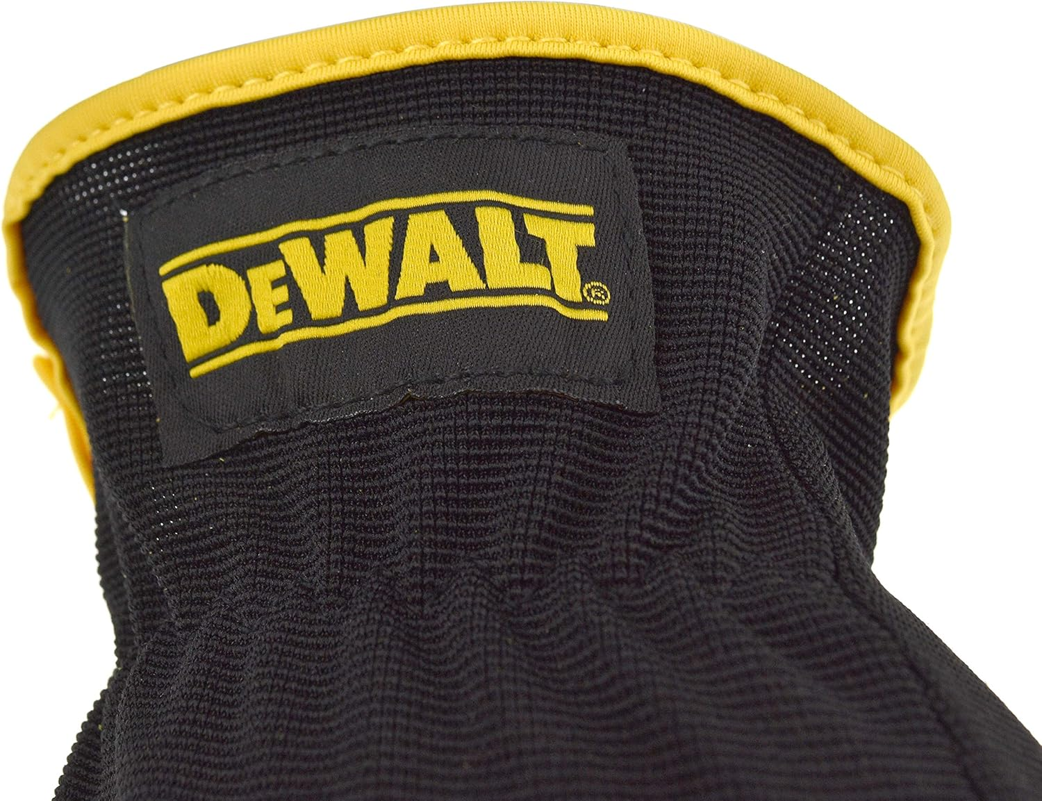 DEWALT Leather Work Gloves for Men - Heavy Duty, Split Cowhide Performance Hybrid Gloves with Slip-On Cuff for Easy Wear image number 6