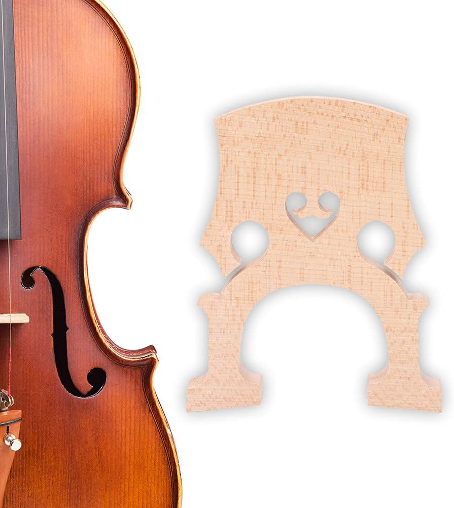 Corrosion Resistant, Cello Part, Cello Bridge, Easy to Use Solid for Concert Playing Cello Lover 4/4 3/4 Cellos image number 2