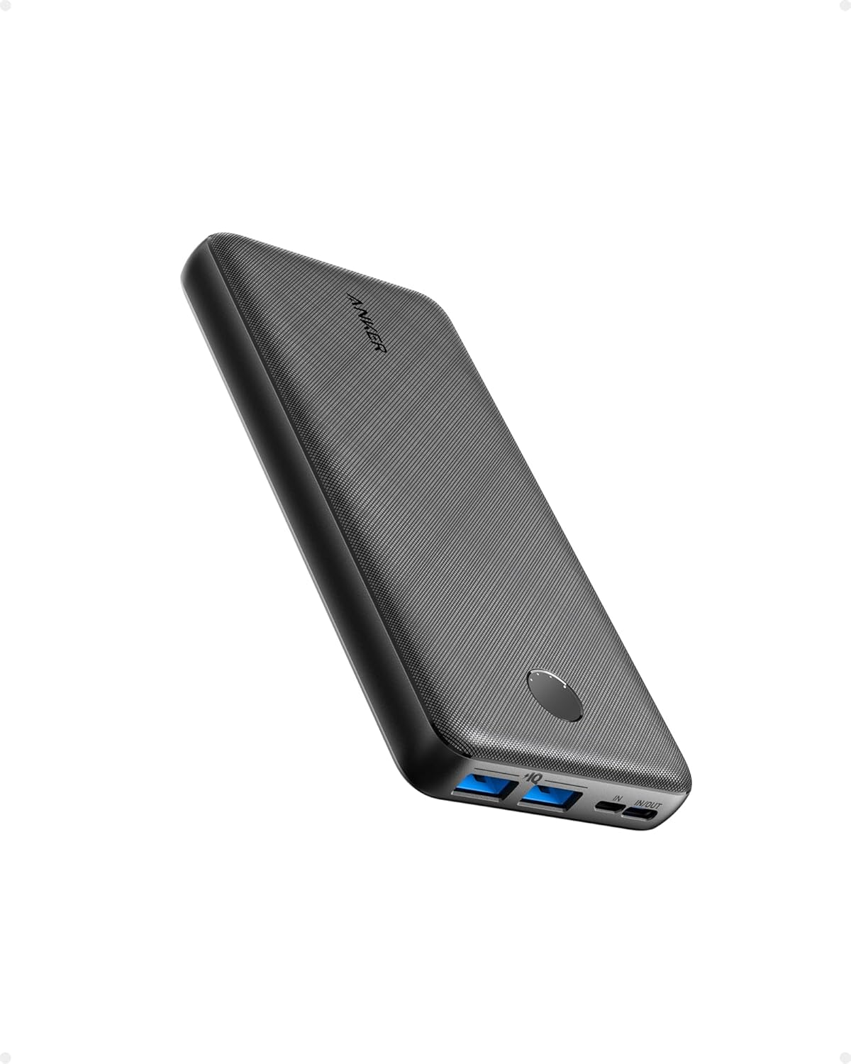 Anker Power Bank, 325 Portable Charger (Powercore Essential 20K), 20,000Mah Battery Pack with Poweriq Technology, USB-C Input and Output Ports for Iphone 16/15 Series, Samsung Galaxy, and More image number 1