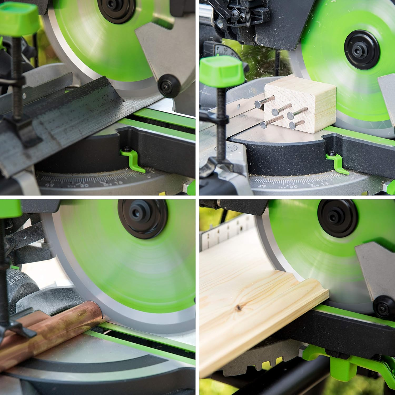 Evolution Power Tools FURY210-TCT Multi-Material Blade for Mitre Saws, Cuts Metal, Plastics, Laminates, Wood (Even with Embedded Nails), Carbide Tipped, 210 Mm image number 2