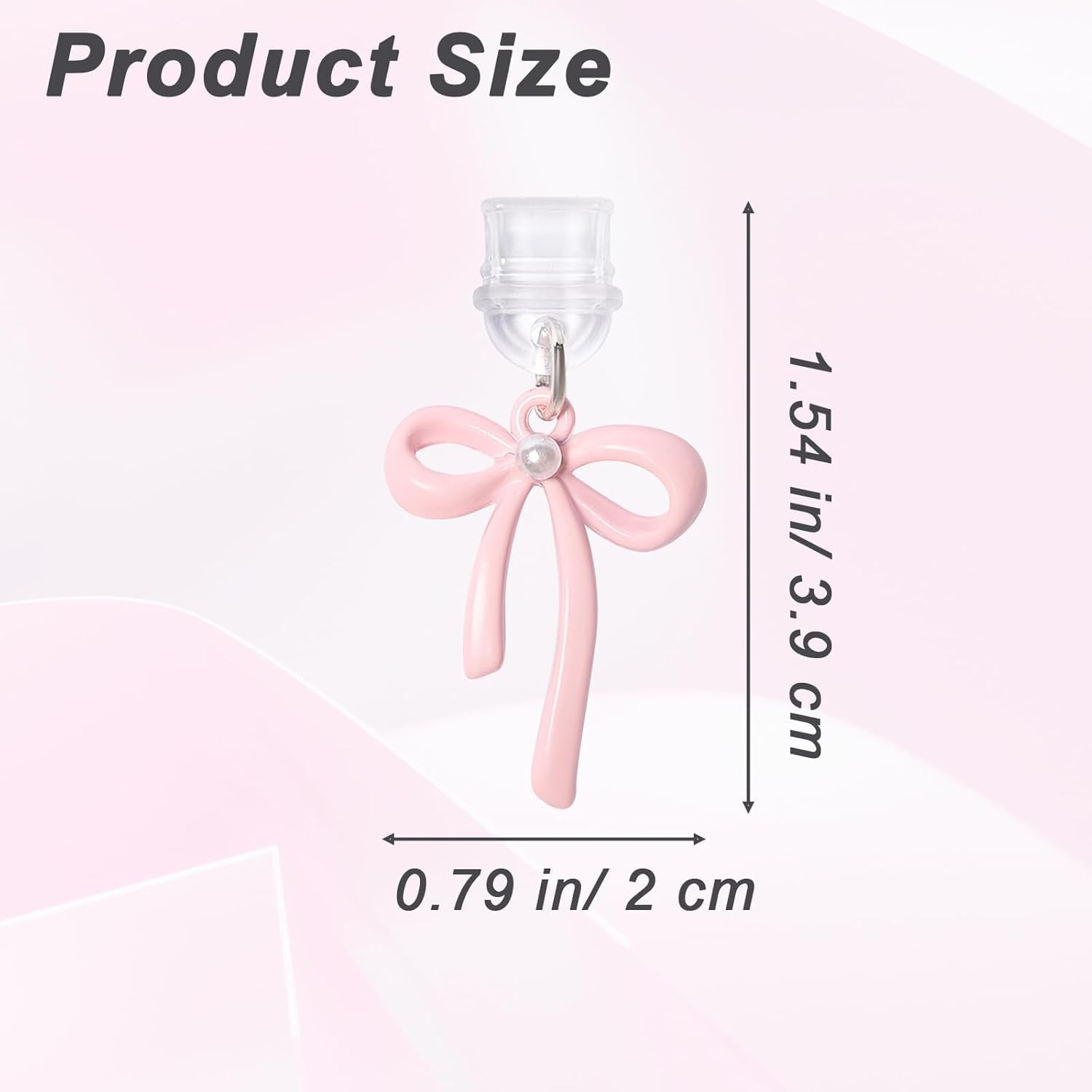 [3 Pack] T Tersely Dust Plug for Kindle Paperwhite 12Th/11Th/Kobo/E-Book/Mobile Phone, USB C Cute Dust Plug Accessories, Decoration for Type C Charging Ports - Pink image number 5