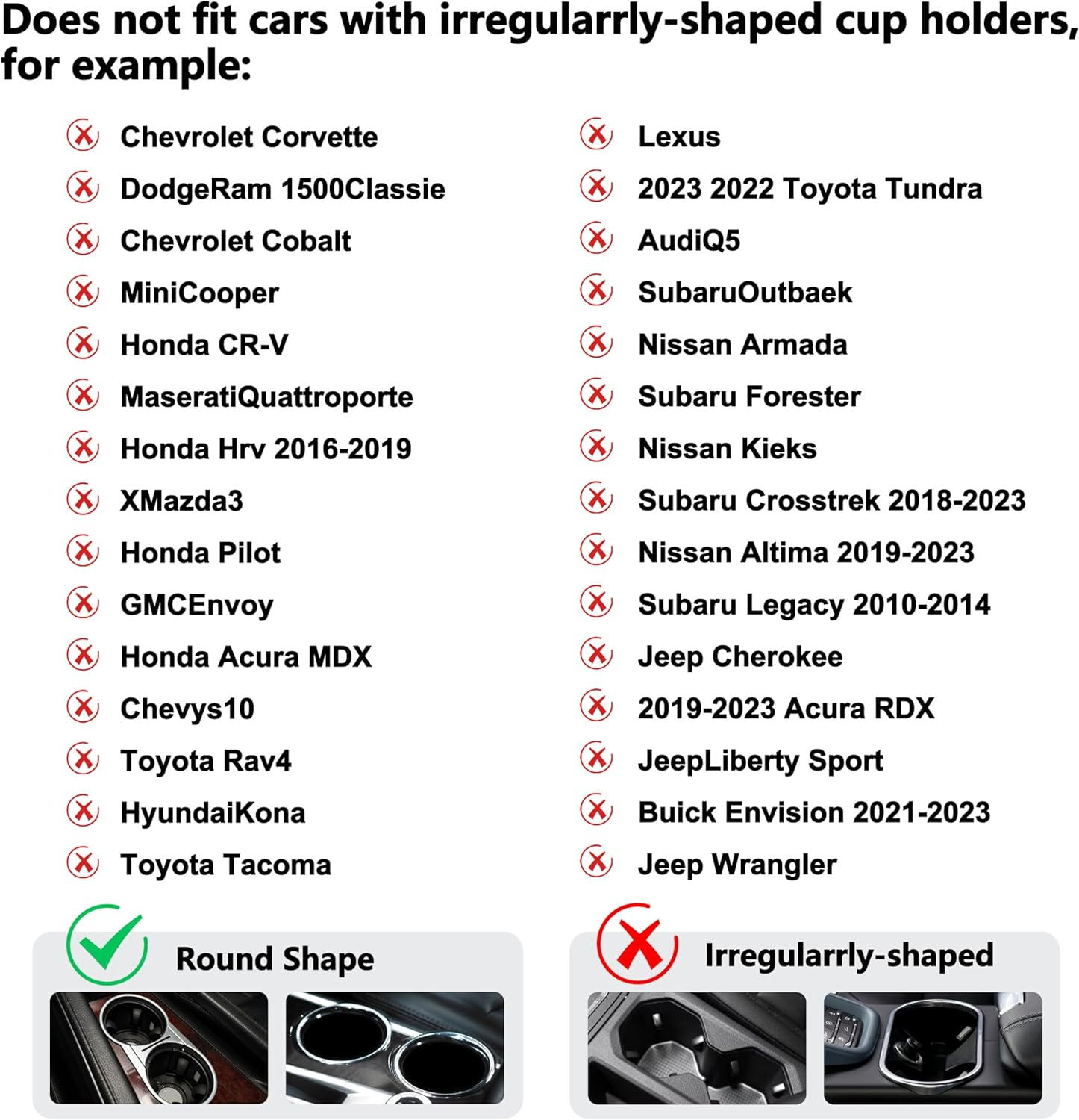 Expandable Car Food Table Tray - 3 in 1 Cup Holder Expander, Fits 12-40 Oz - Road Trip Essentials, Car Travel Accessories image number 6
