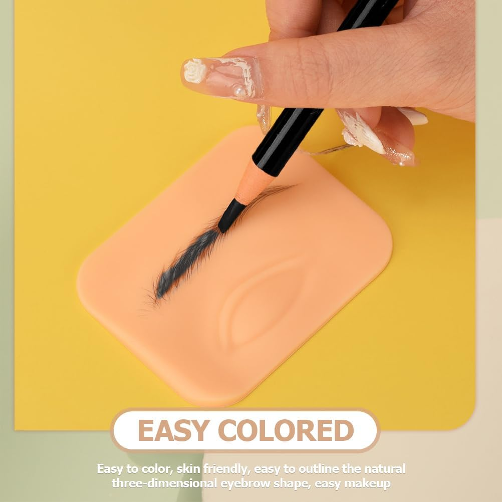 Ipetboom Eyebrow Pencil Makeup Tool Tear-Off Eyebrow Pen for Women Non-Smudge Design Portable Brow Pencils with Effect - Coffee image number 6